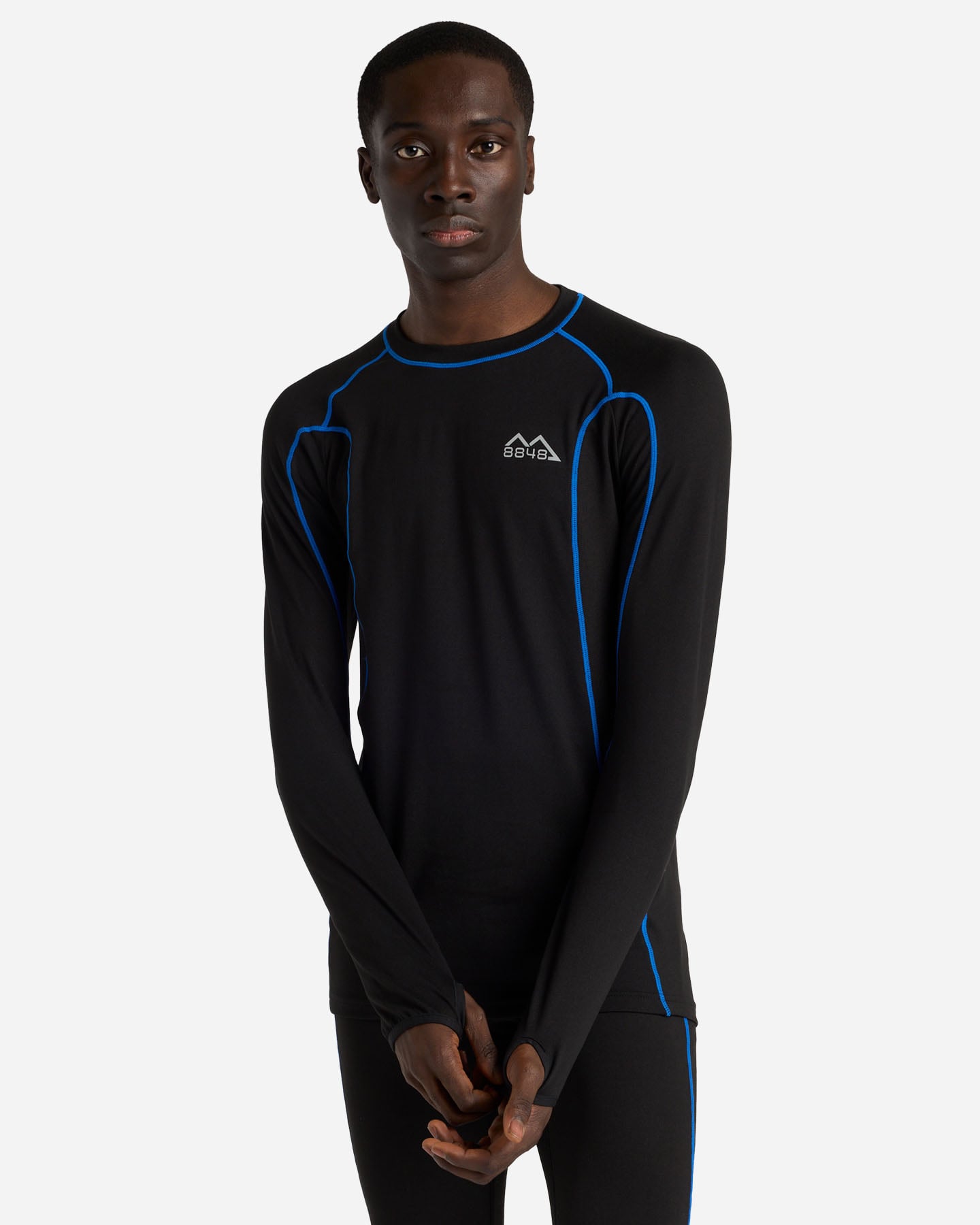 Maglia intimo tecnico 8848 MOUNTAIN ESSENTIAL M - Nero - 1 | Cisalfa Sport