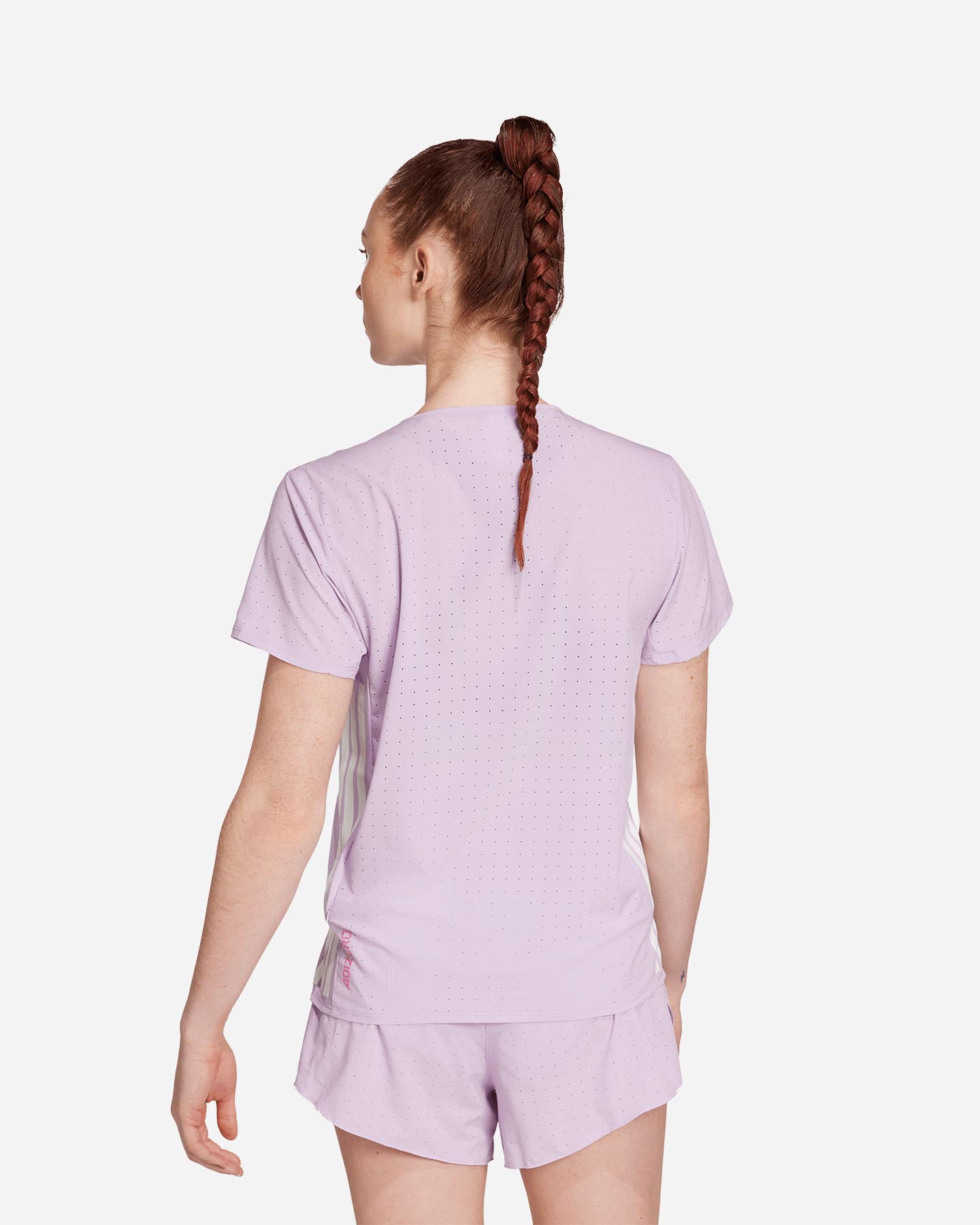 T-shirt running ADIDAS ADIZERO W - Rosa - 2 | Cisalfa Sport