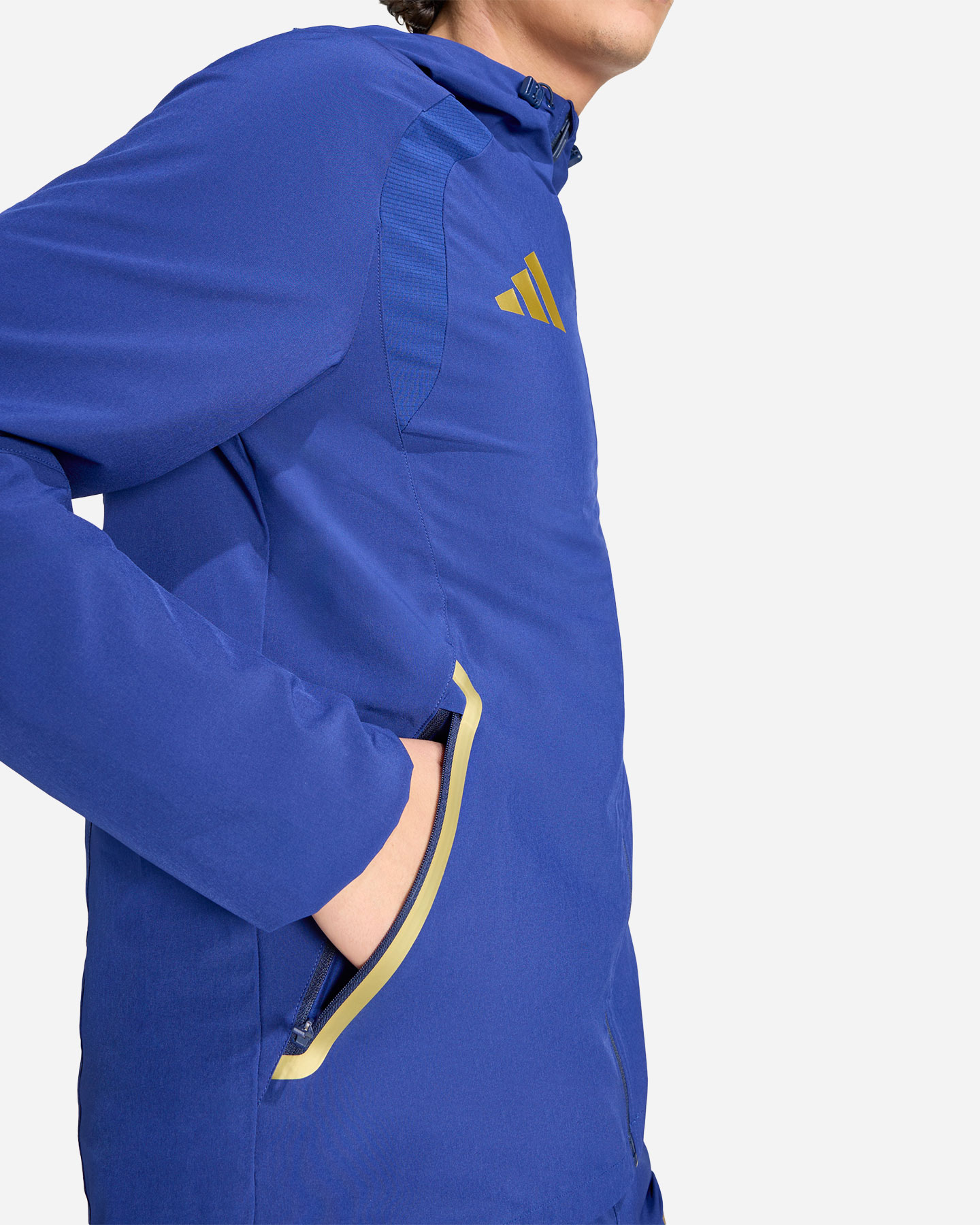 Abbigliamento calcio ufficiale ADIDAS ITALIA FIGC M - Blu - 5 | Cisalfa Sport
