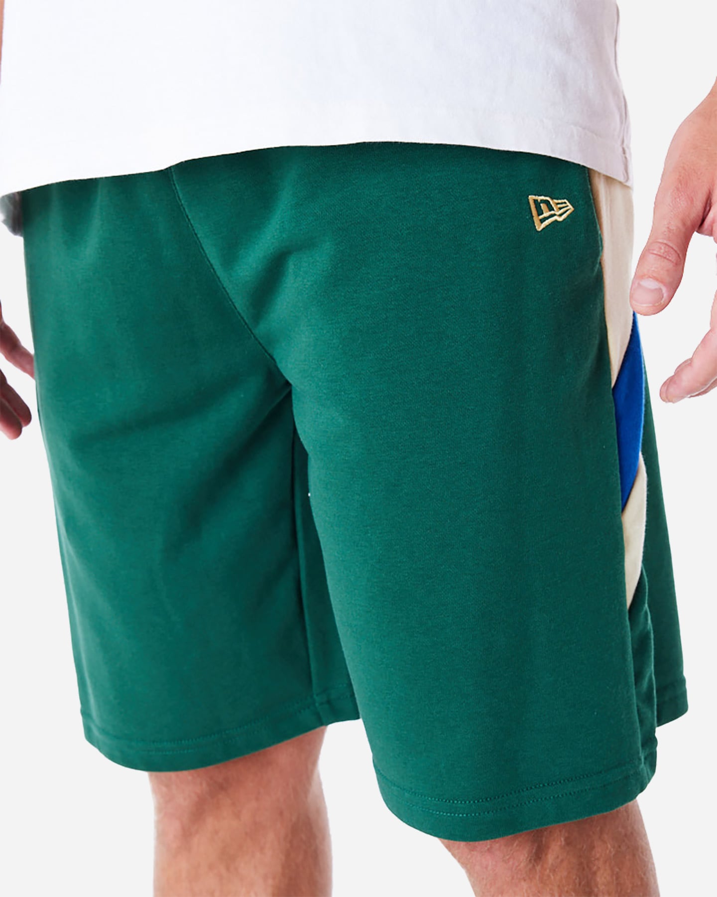 Shorts nba NEW ERA PANEL OS BUCKS M - Verde - 3 | Cisalfa Sport