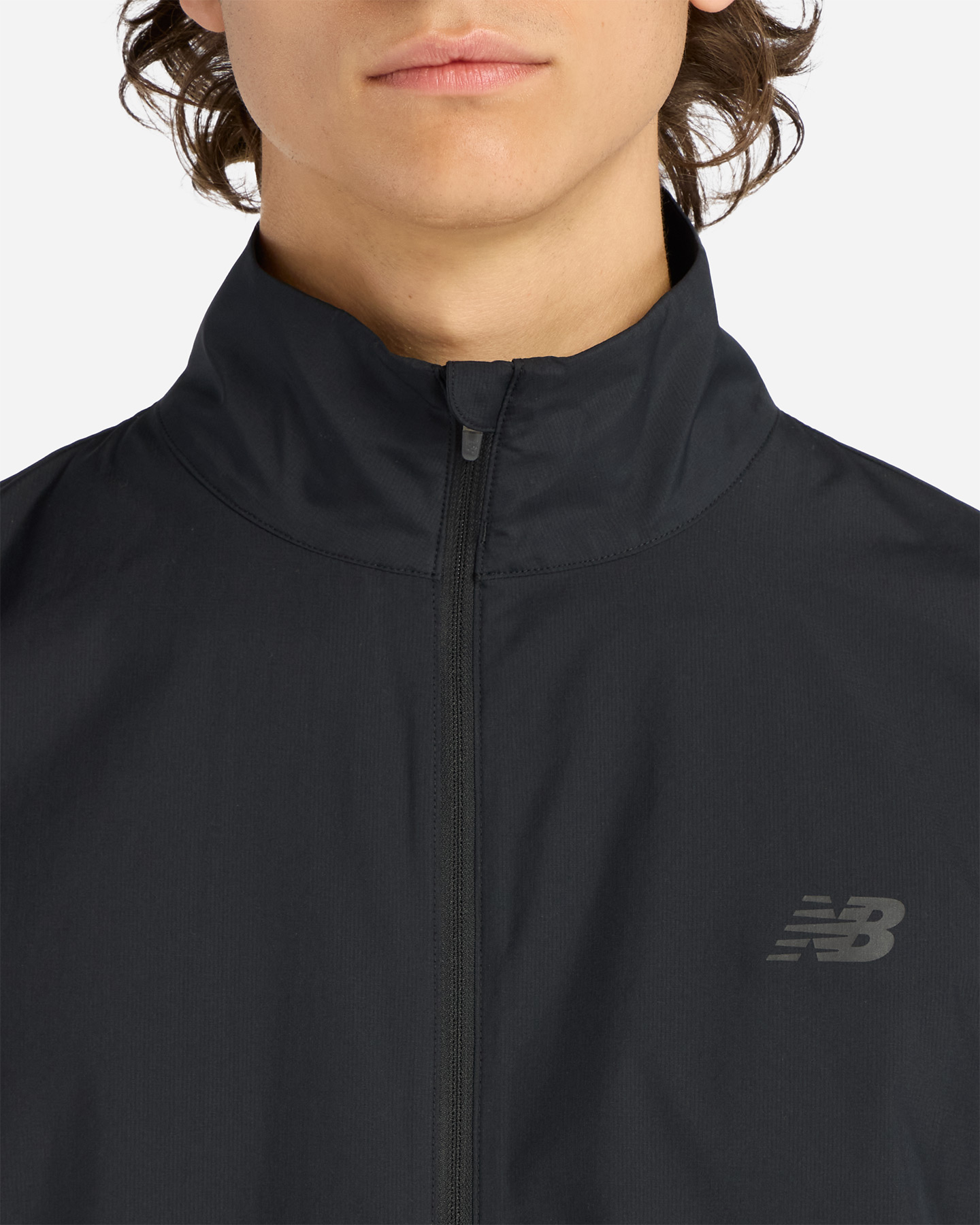 Giacca running NEW BALANCE FAST DAY PACKABLE M - Nero - 4 | Cisalfa Sport