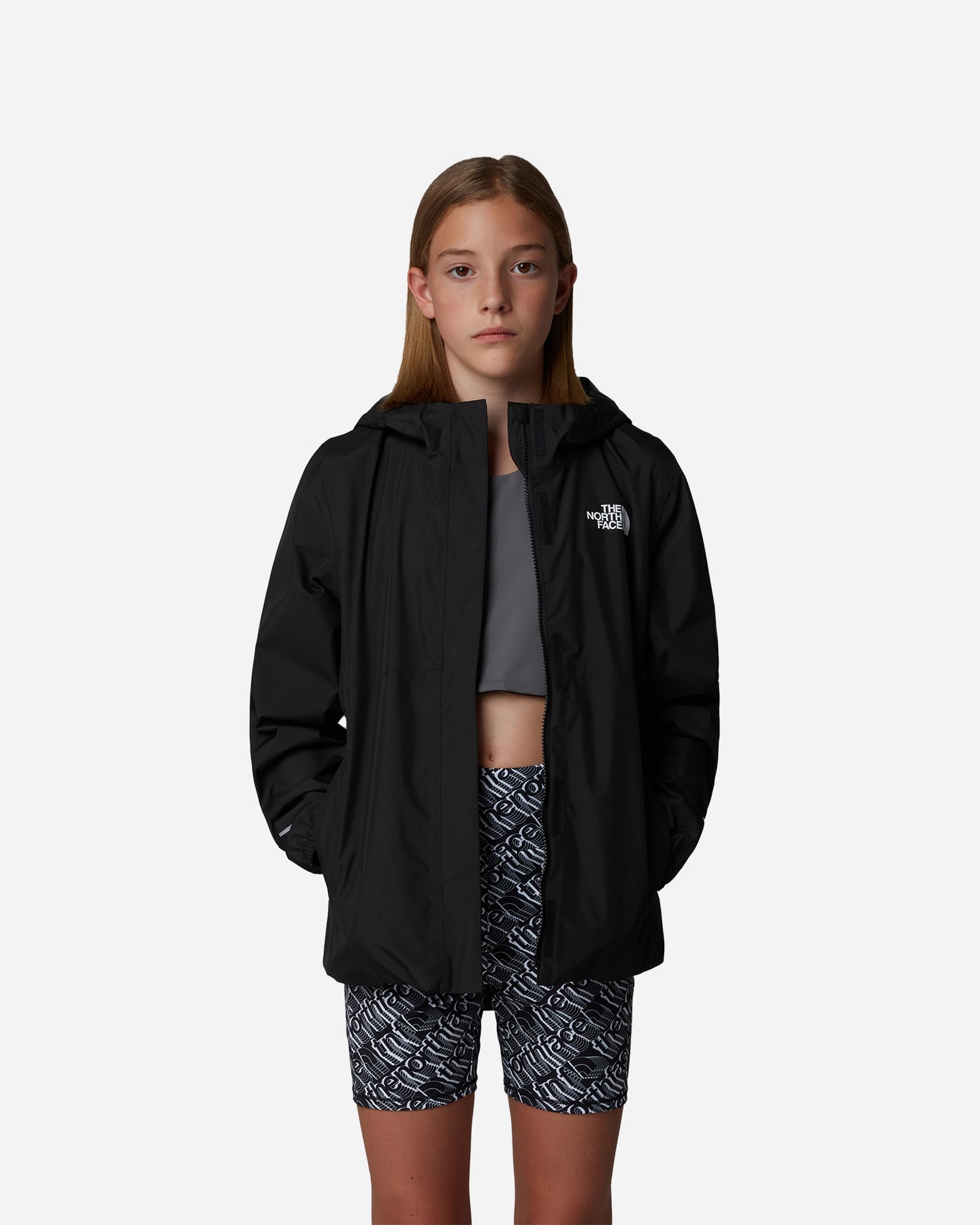 Giubbotto THE NORTH FACE ANTORA RAIN JR - Nero - 4 | Cisalfa Sport