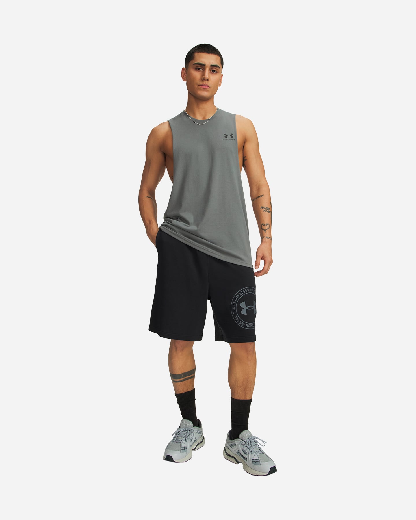 Pantaloncini UNDER ARMOUR GRAPHIC M - Nero - 2 | Cisalfa Sport