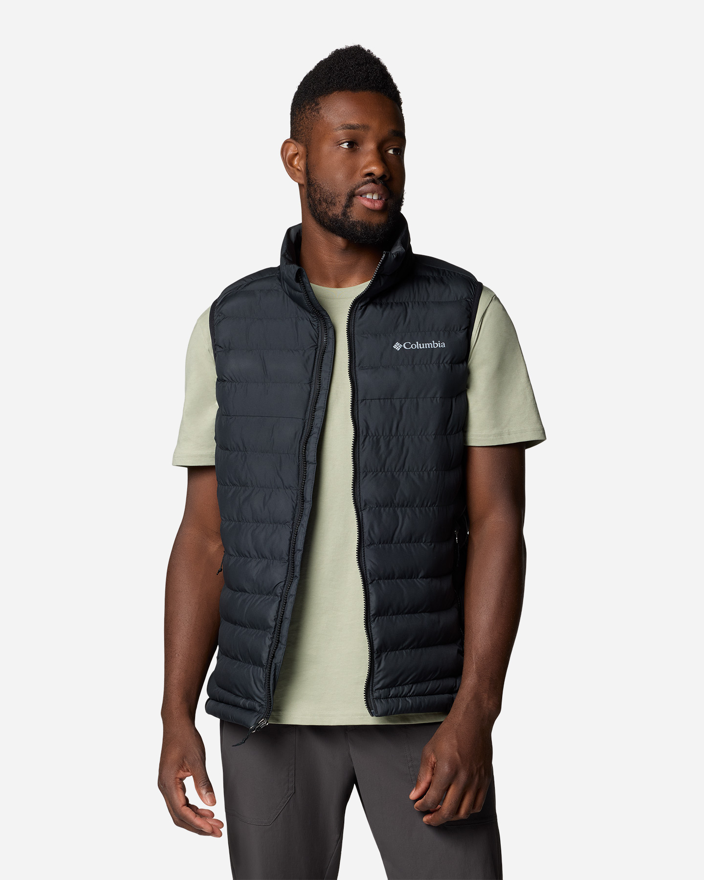 Gilet COLUMBIA POWDER LITE M - Nero - 2 | Cisalfa Sport