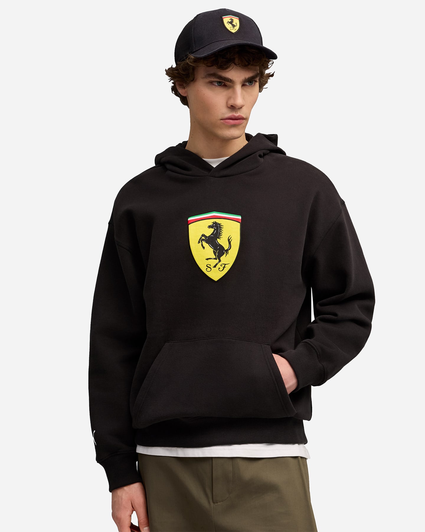 Felpa PUMA FERRARI SPORTSWEAR M - Nero - 2 | Cisalfa Sport