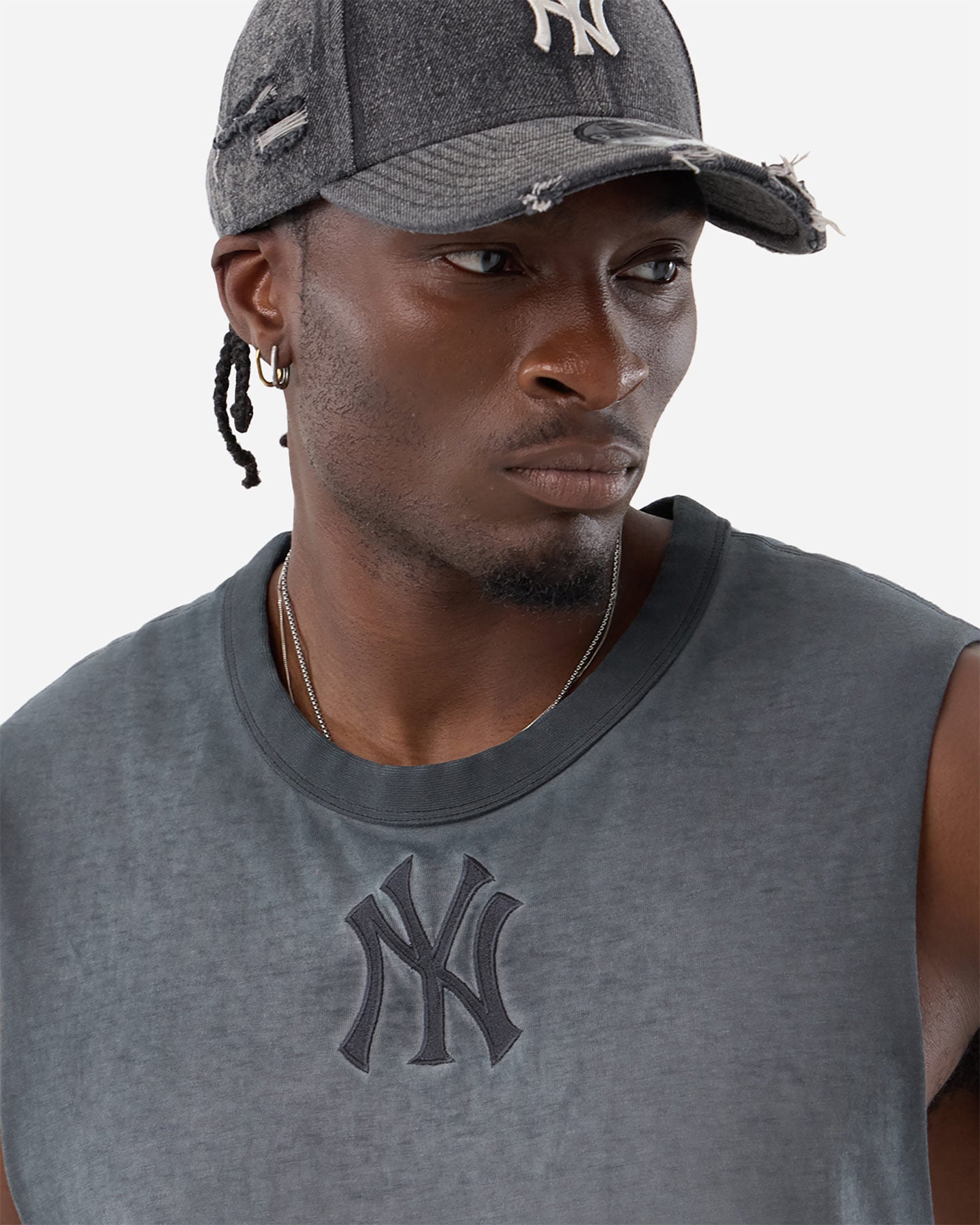 Canotta NEW ERA NEW YORK YANKEES MLB SMALL LOGO M - Grigio - 3 | Cisalfa Sport