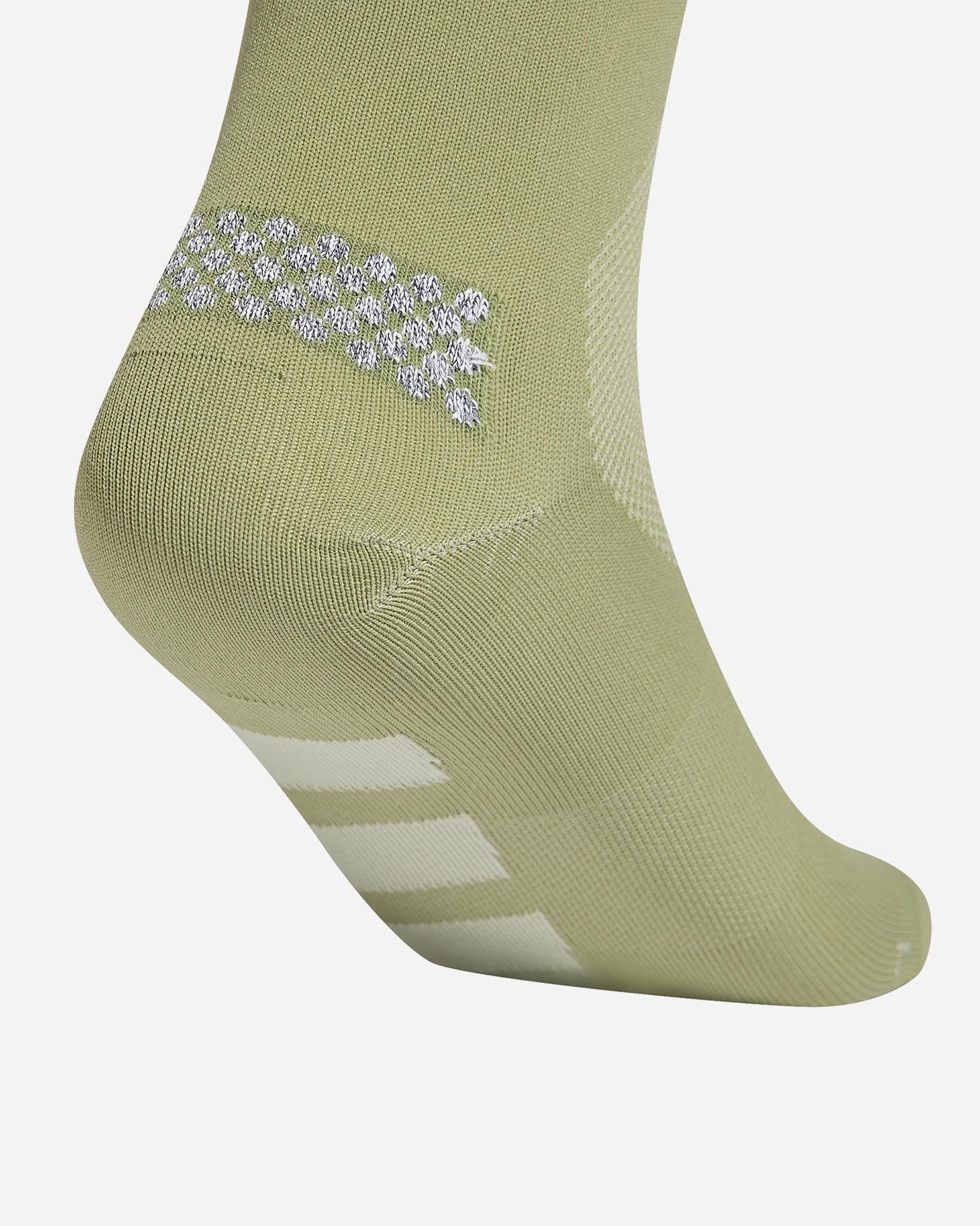 Calze running ADIDAS ADIZERO QUARTER  - Verde - 3 | Cisalfa Sport
