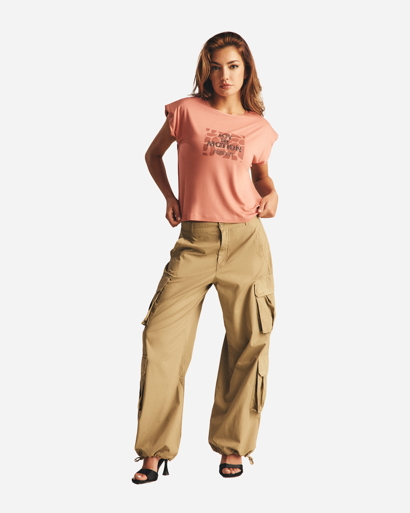 Pantalone FREDDY CARGO W - Verde - 2 | Cisalfa Sport