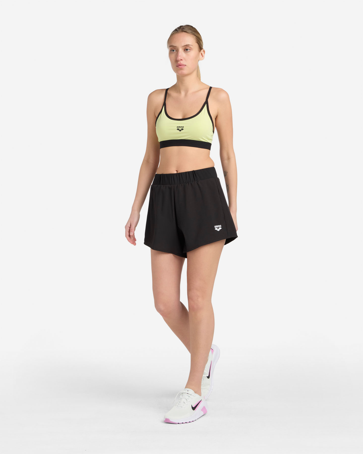 Bra training ARENA ESSENTIAL MOVE W - Giallo - 2 | Cisalfa Sport