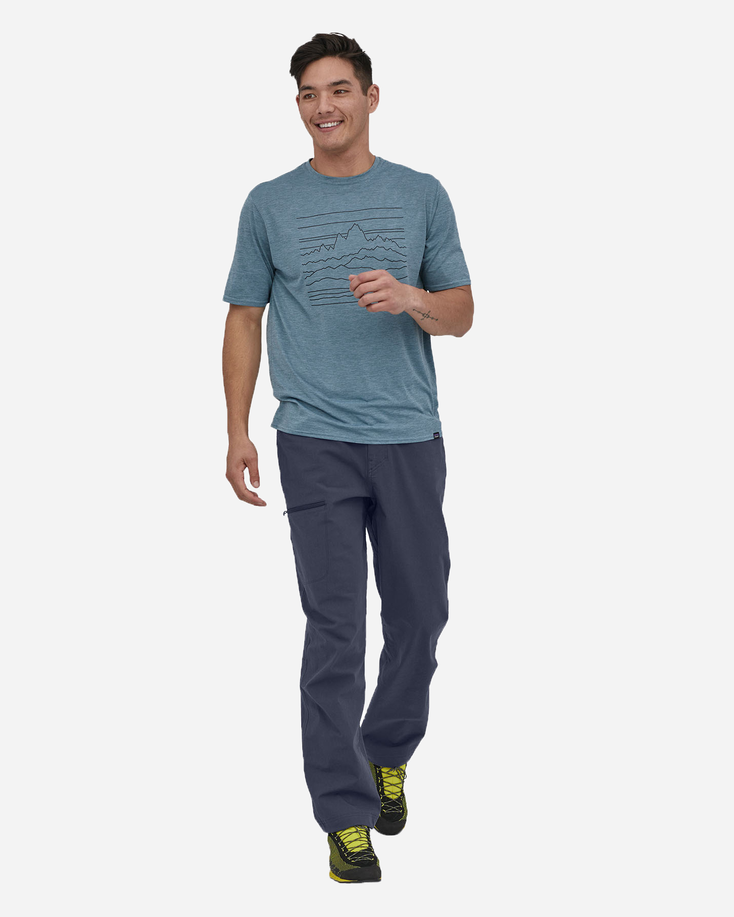 Pantalone outdoor PATAGONIA VENGA ROCK M - Blu - 3 | Cisalfa Sport