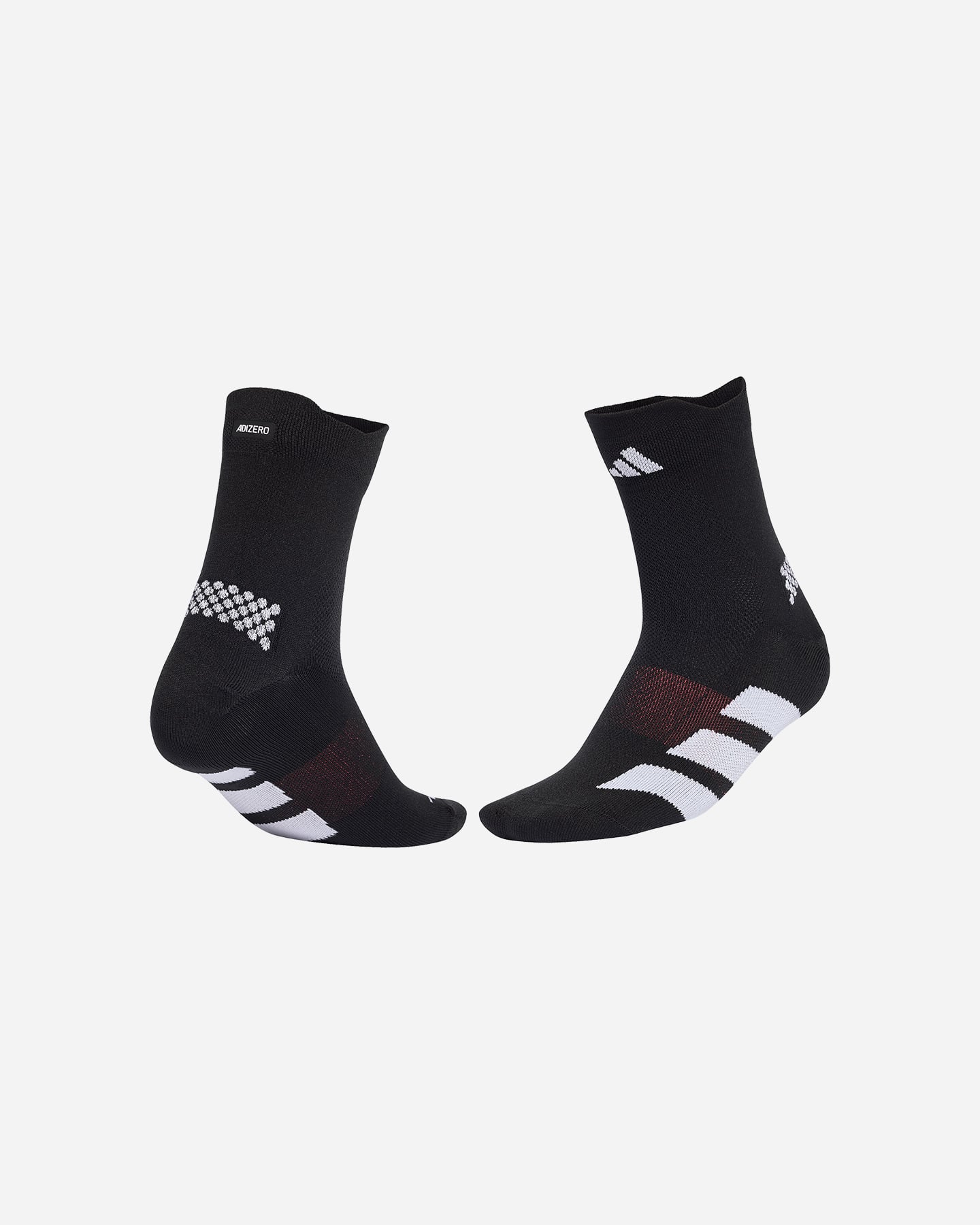 Calze running ADIDAS ADIZERO QUARTER  - Nero - 1 | Cisalfa Sport