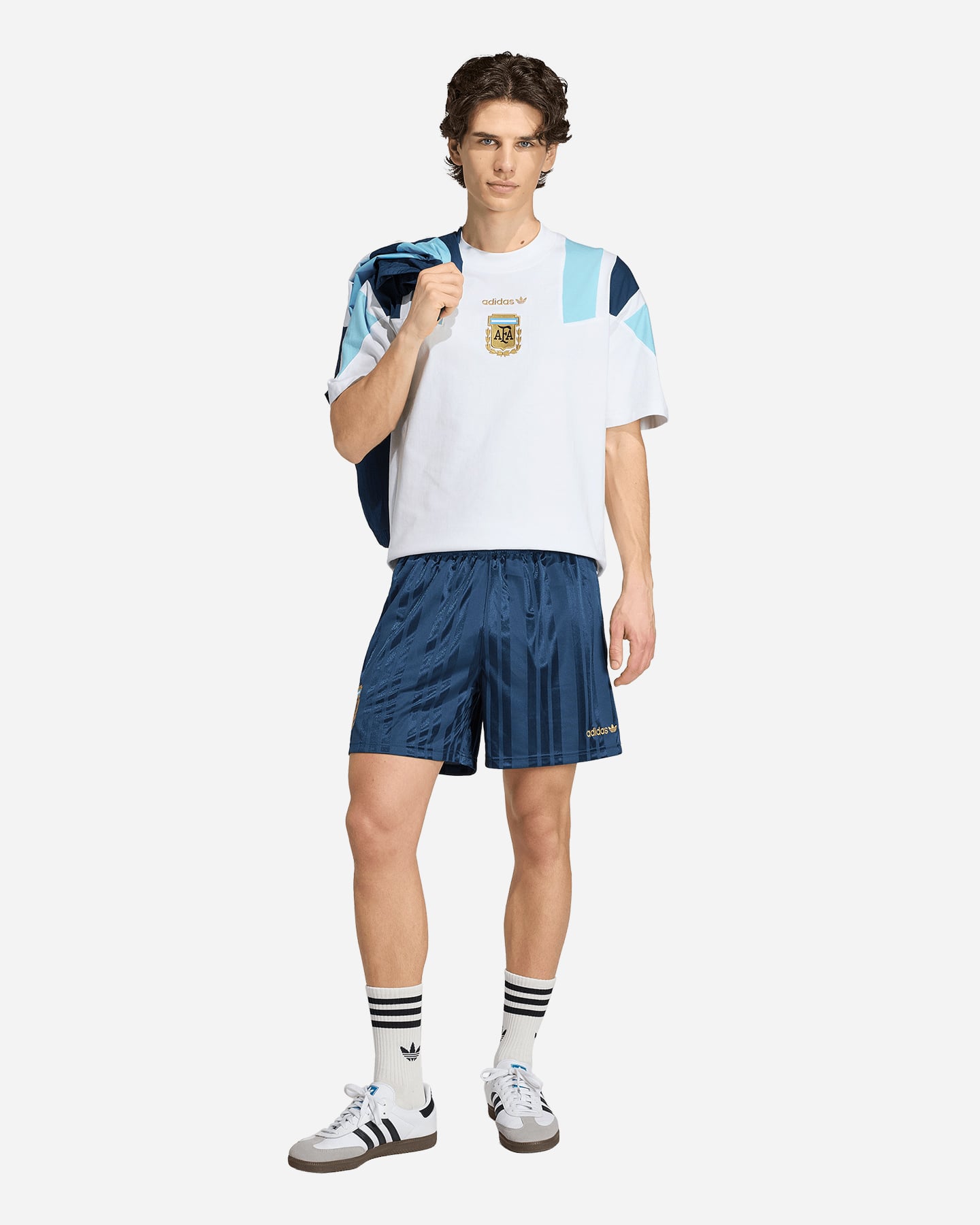Pantaloncini ADIDAS ARGENTINA EQT M - Blu Navy - 2 | Cisalfa Sport