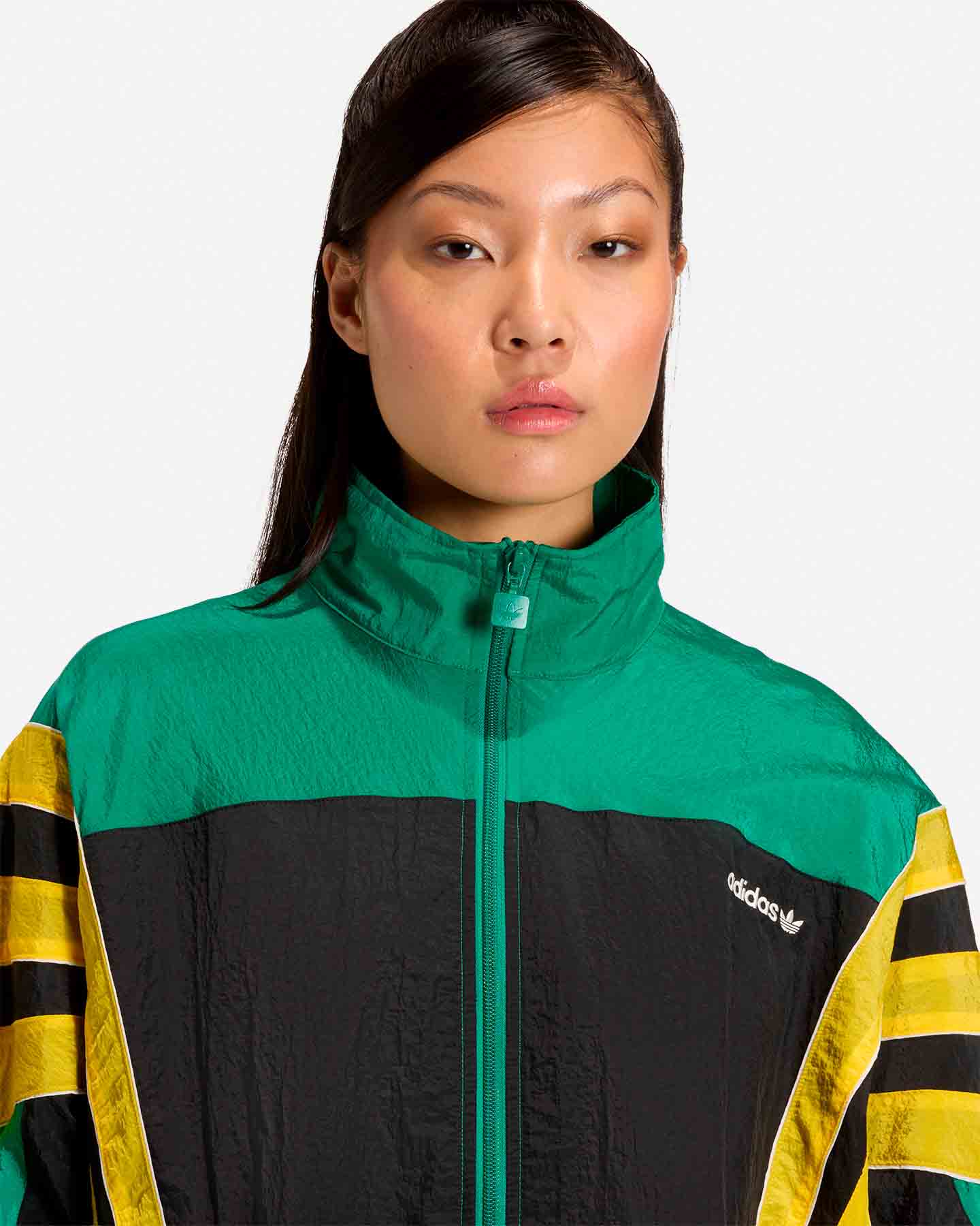 Felpa ADIDAS SANTIAGO W - Verde - 5 | Cisalfa Sport