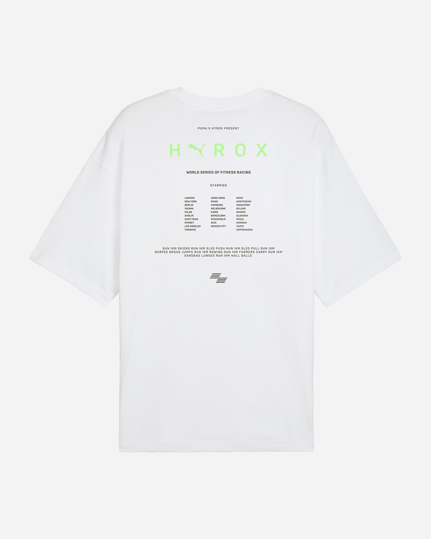 T-shirt training PUMA CLOUDSPUN HYROX W - Bianco - 1 | Cisalfa Sport