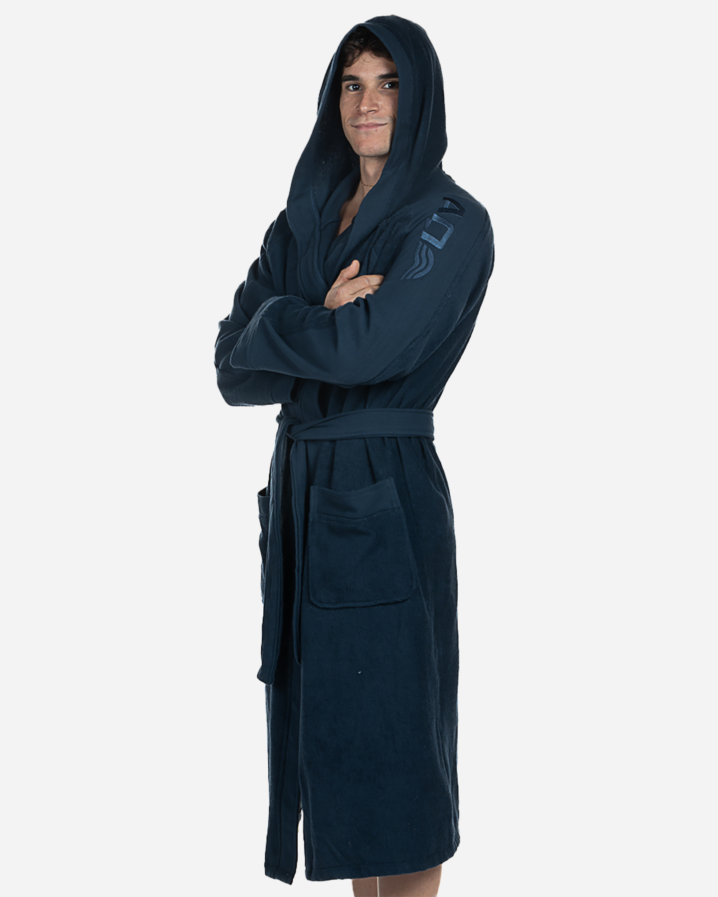 Accappatoio AQUARAPID FENG  - Blu Navy - 1 | Cisalfa Sport