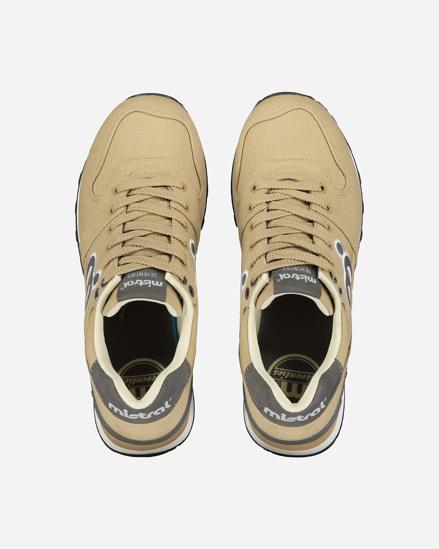 Scarpe sneakers MISTRAL SEVENTIES CANVAS M - Marrone - 3 | Cisalfa Sport