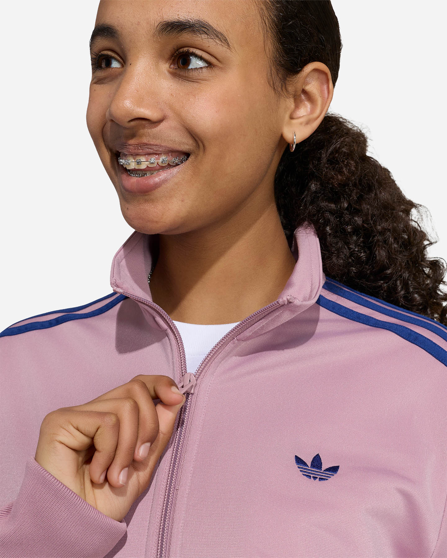 Felpa ADIDAS FIREBIRD JR - Rosa - 4 | Cisalfa Sport