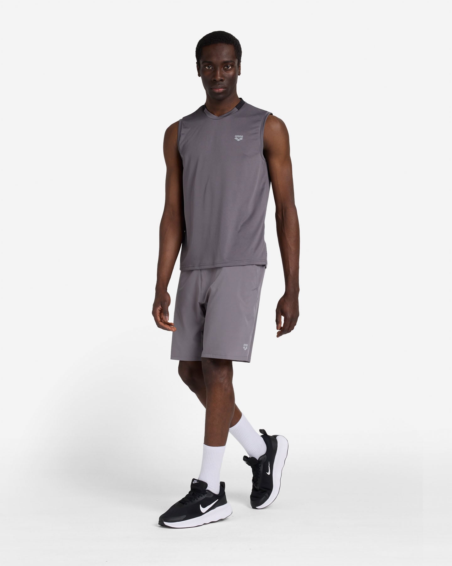 Canotta training ARENA ESSENTIAL MOVE M - Grigio - 2 | Cisalfa Sport
