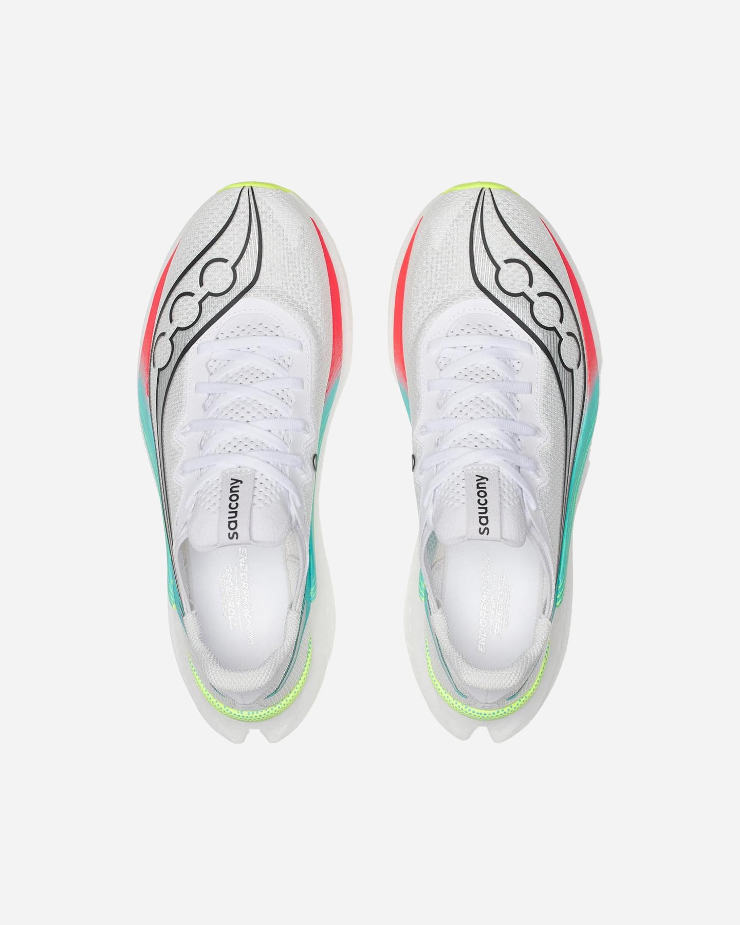 Scarpe running SAUCONY ENDORPHIN PRO 5 M - Bianco - 2 | Cisalfa Sport