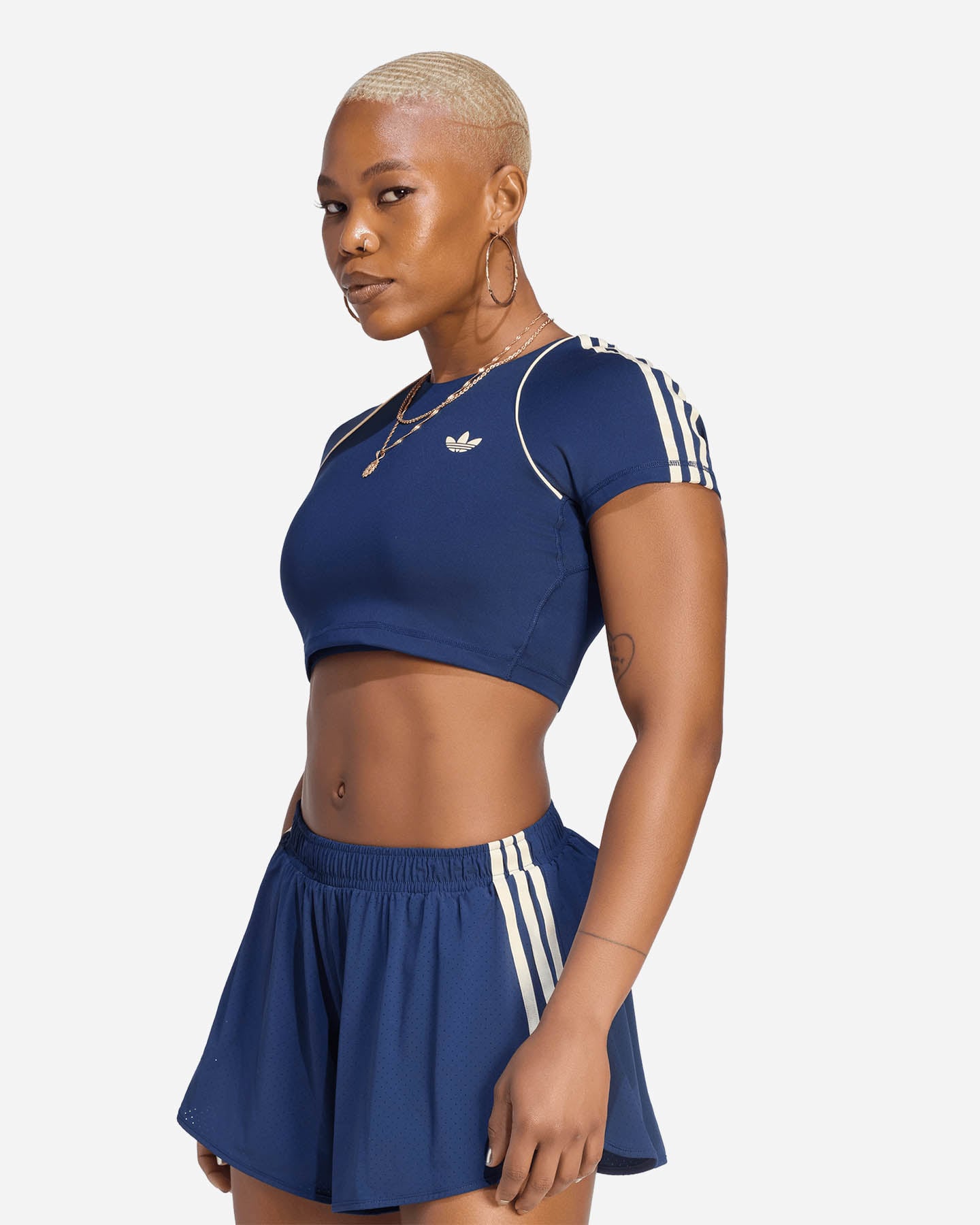 Reggiseno sportivo ADIDAS ORIGINALS SUPERSTAR W - Blu - 2 | Cisalfa Sport