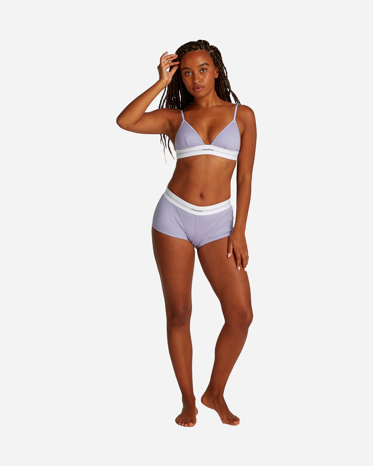 Reggiseno CALVIN KLEIN UNDERWEAR UNLINED TRAINGLE W - Viola - 3 | Cisalfa Sport