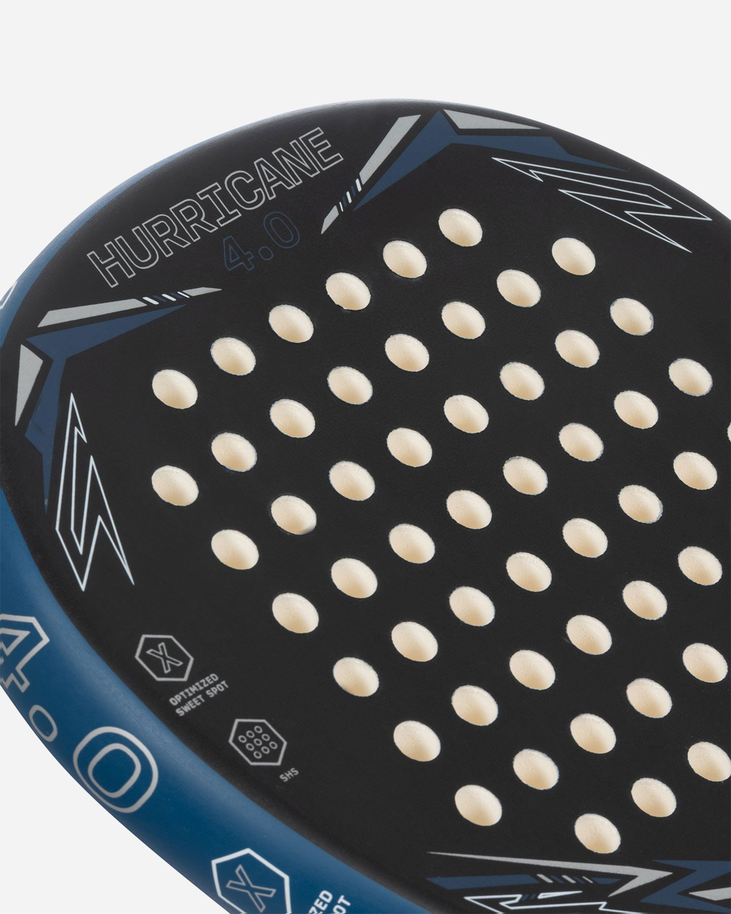 Racchetta padel principiante XQMAX HURRICANE 4.0  - Nero - 2 | Cisalfa Sport