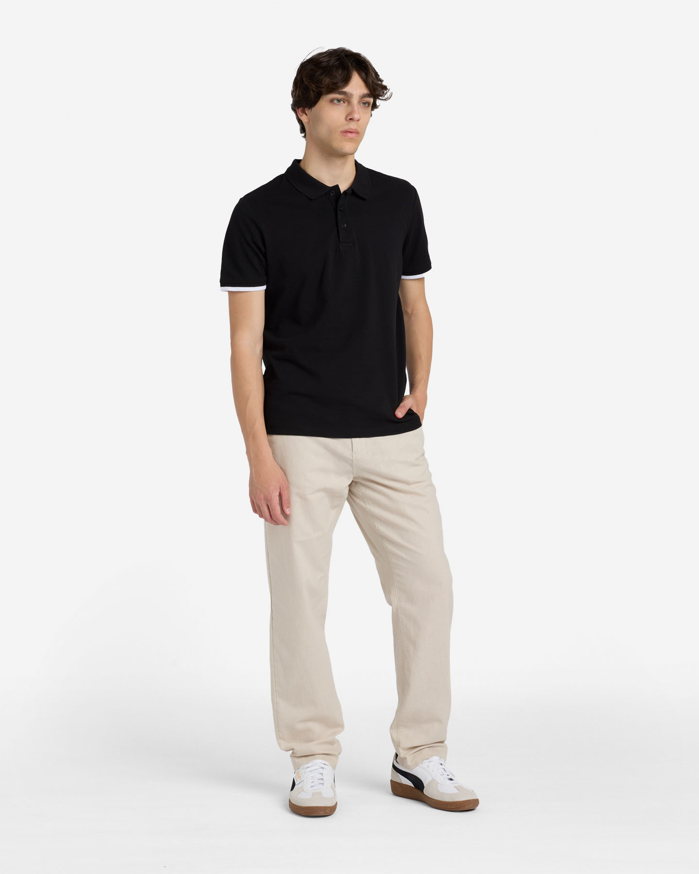 Polo DACK'S ESSENTIAL M - Nero - 2 | Cisalfa Sport
