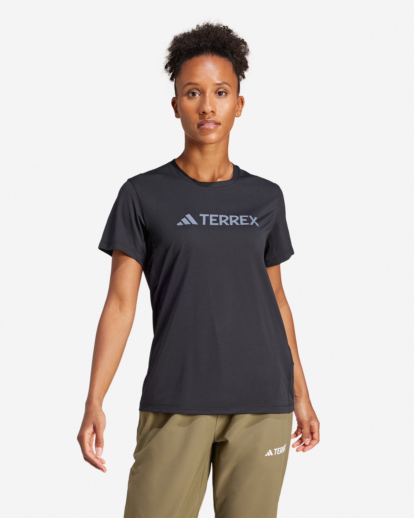 T-shirt ADIDAS MT LOG TECH W - Nero - 1 | Cisalfa Sport