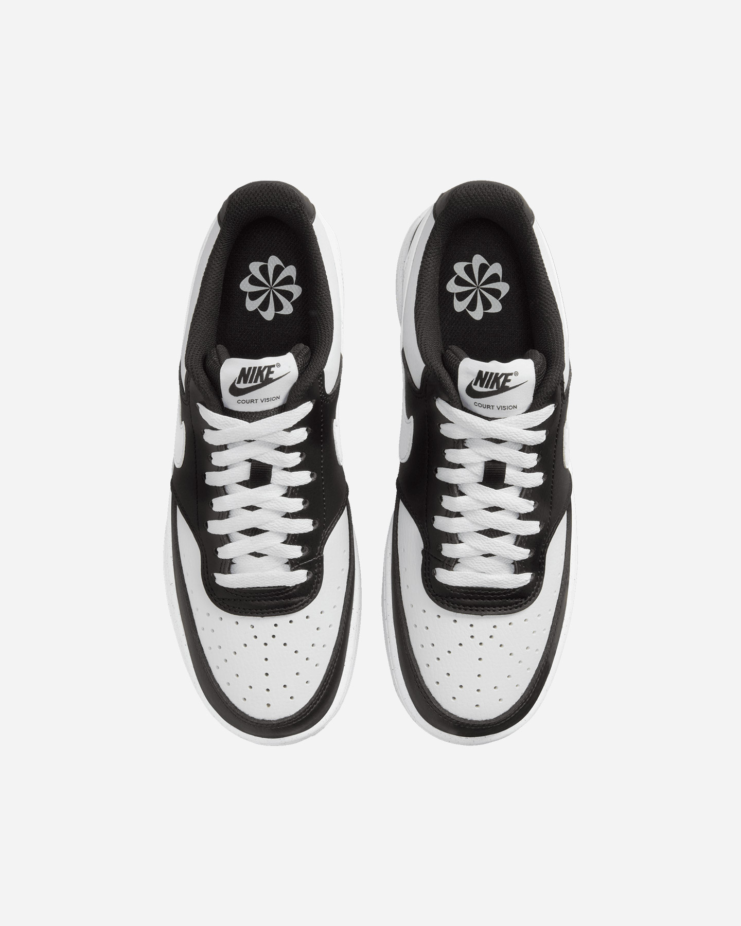 Scarpe sneakers NIKE COURT VISION LOW NEXT NATURE W - Nero - 2 | Cisalfa Sport
