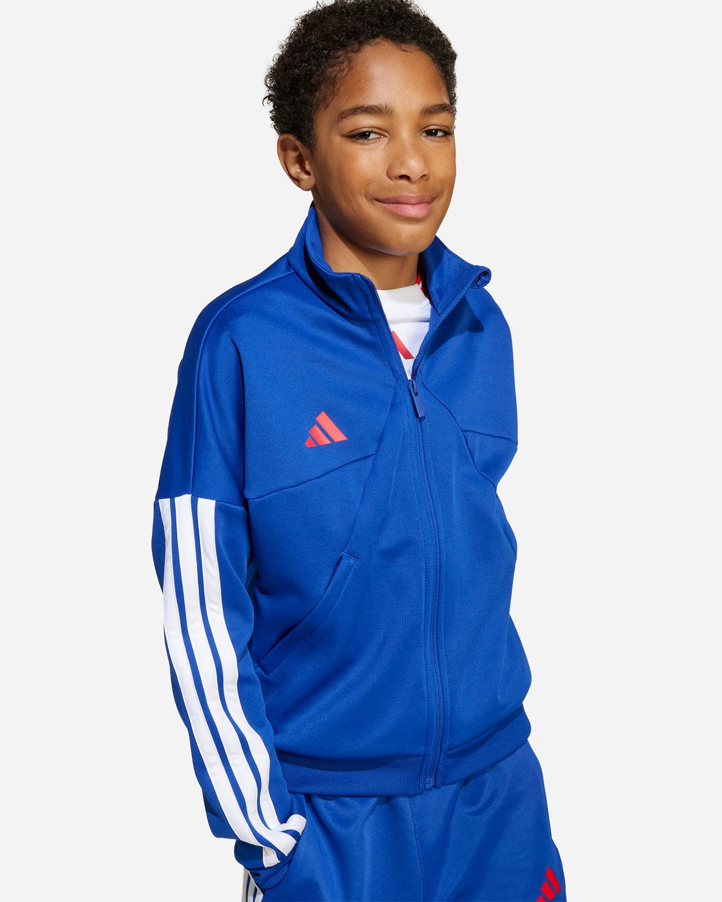 Felpa ADIDAS TIRO JR - Blu royal - 5 | Cisalfa Sport