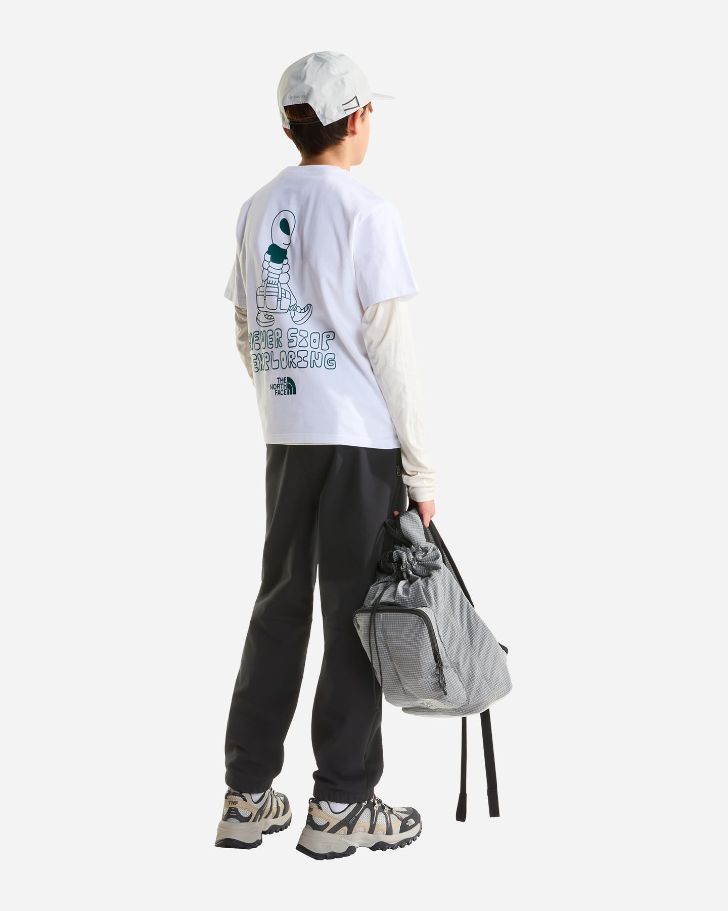 T-shirt THE NORTH FACE ALIEN JR - Bianco - 4 | Cisalfa Sport