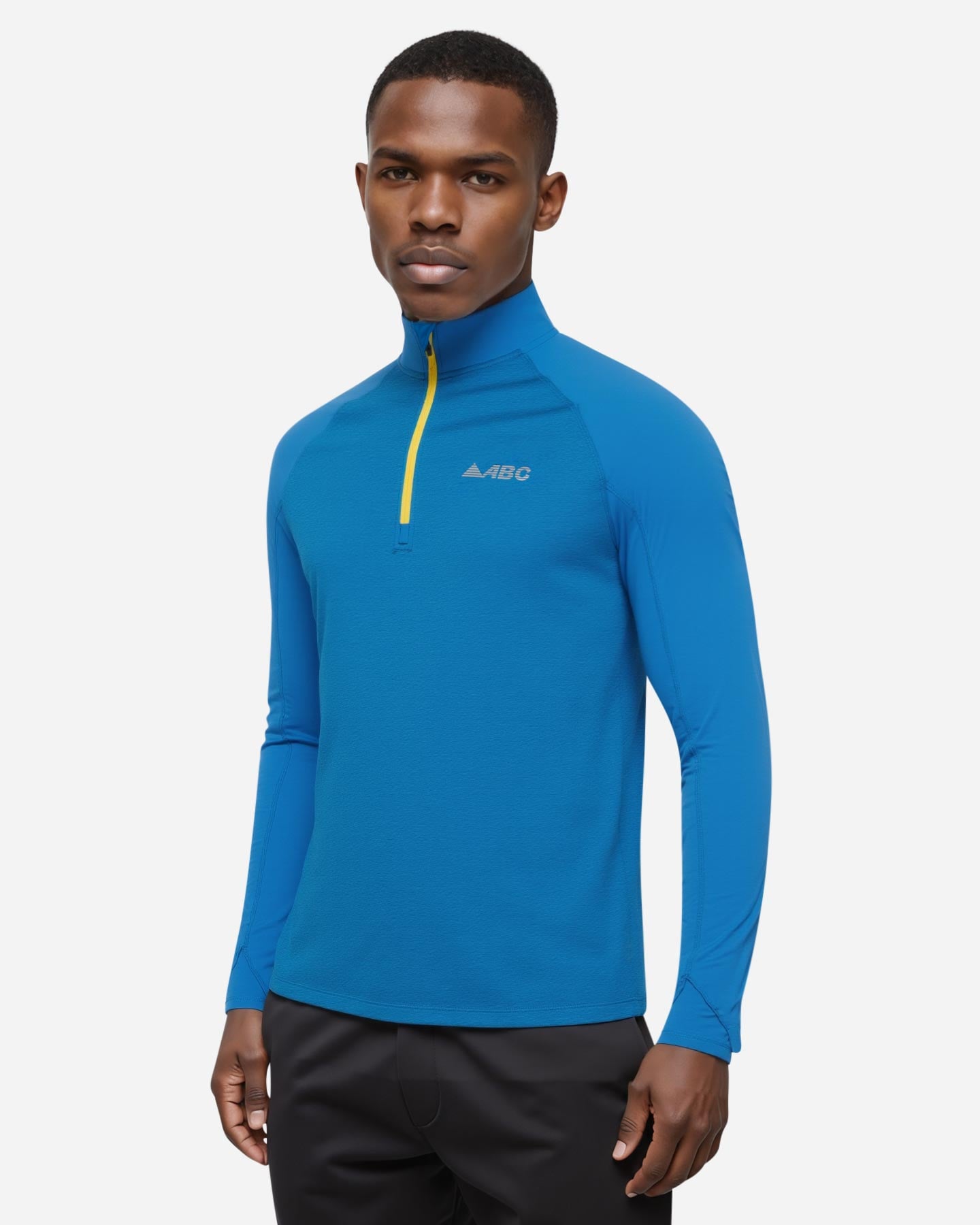 Maglia running ABC TECH M - Blu - 3 | Cisalfa Sport