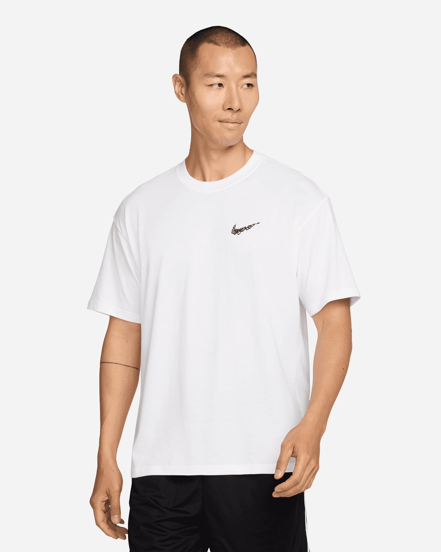 T-shirt NIKE BASKET GRAPHIC BACK M - Bianco - 1 | Cisalfa Sport