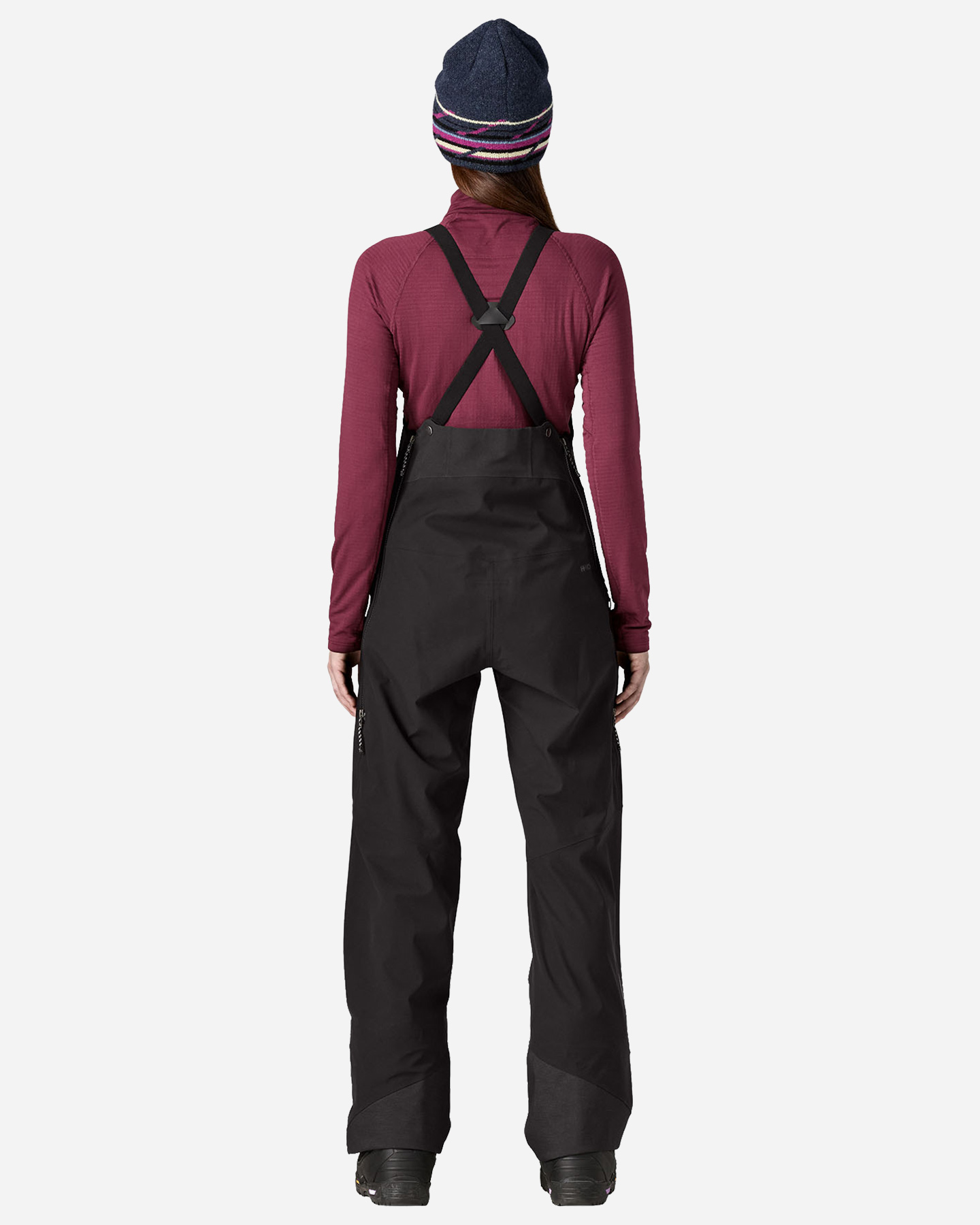 Salopette sci PATAGONIA SNOWDRIFTER BIBS W - Nero - 2 | Cisalfa Sport