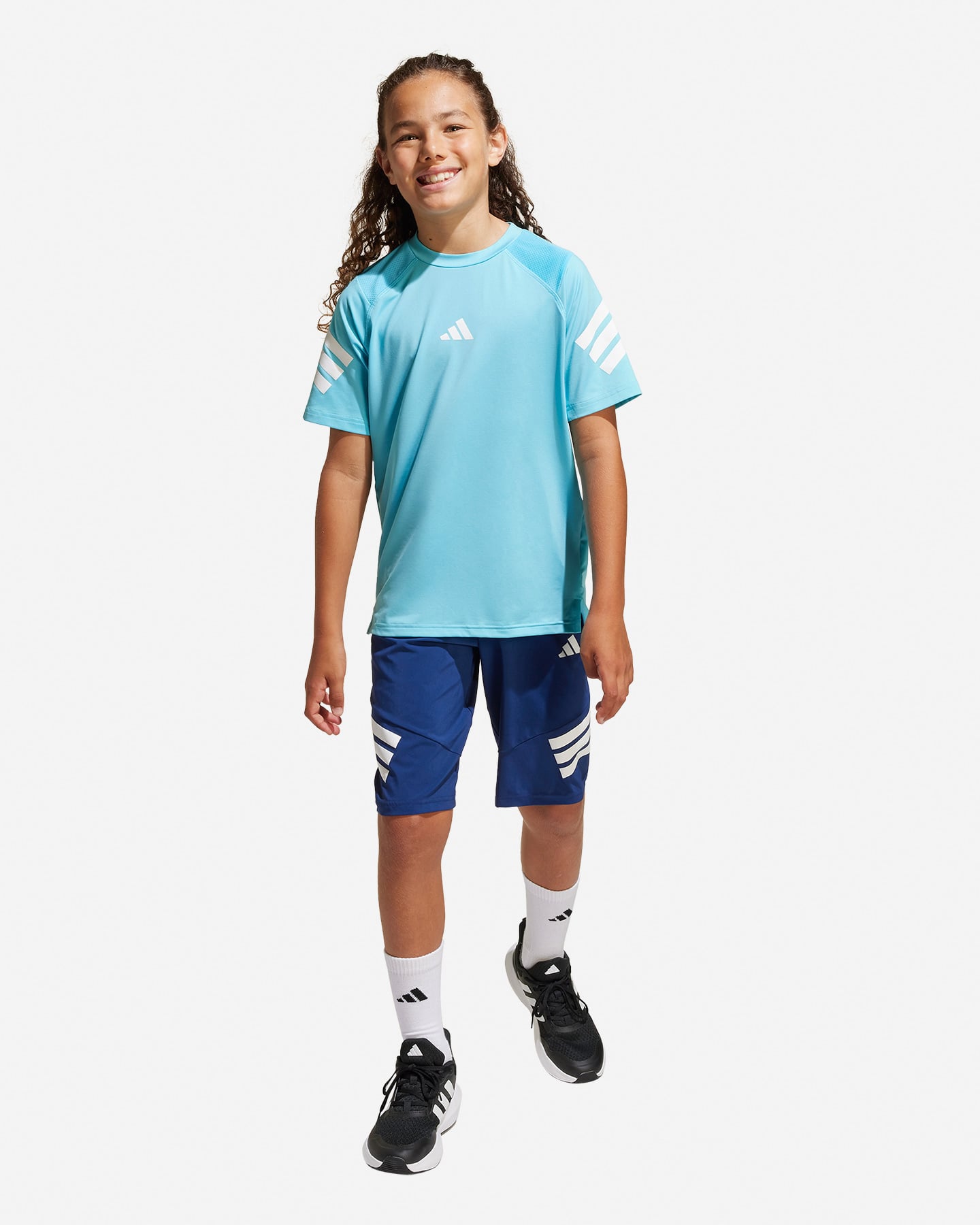 T-shirt ADIDAS ALL SPORTS NEXT JR - Azzurro - 3 | Cisalfa Sport