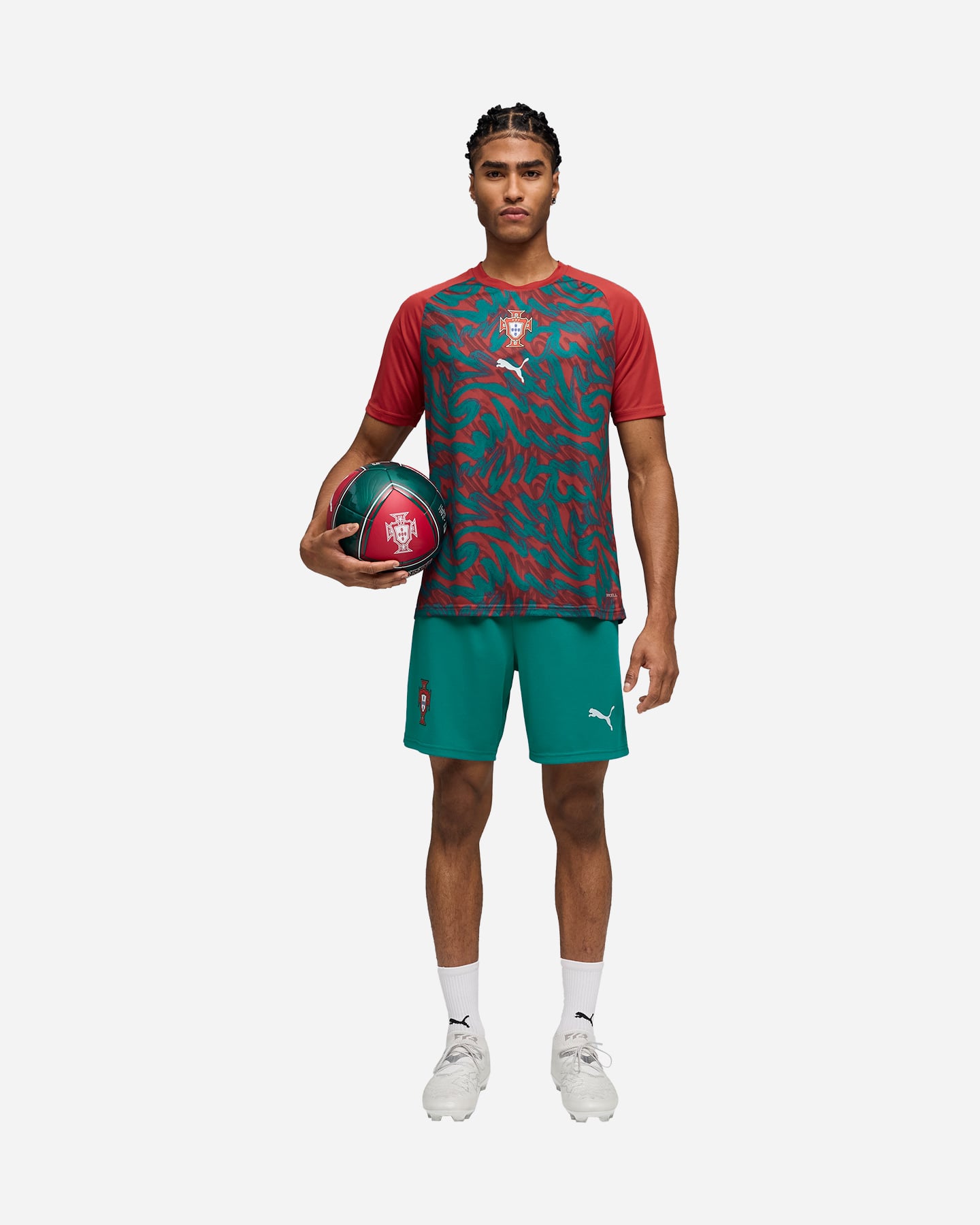 Abbigliamento calcio ufficiale PUMA PREMATCH PORTOGALLO 26 M - Color mix - 4 | Cisalfa Sport