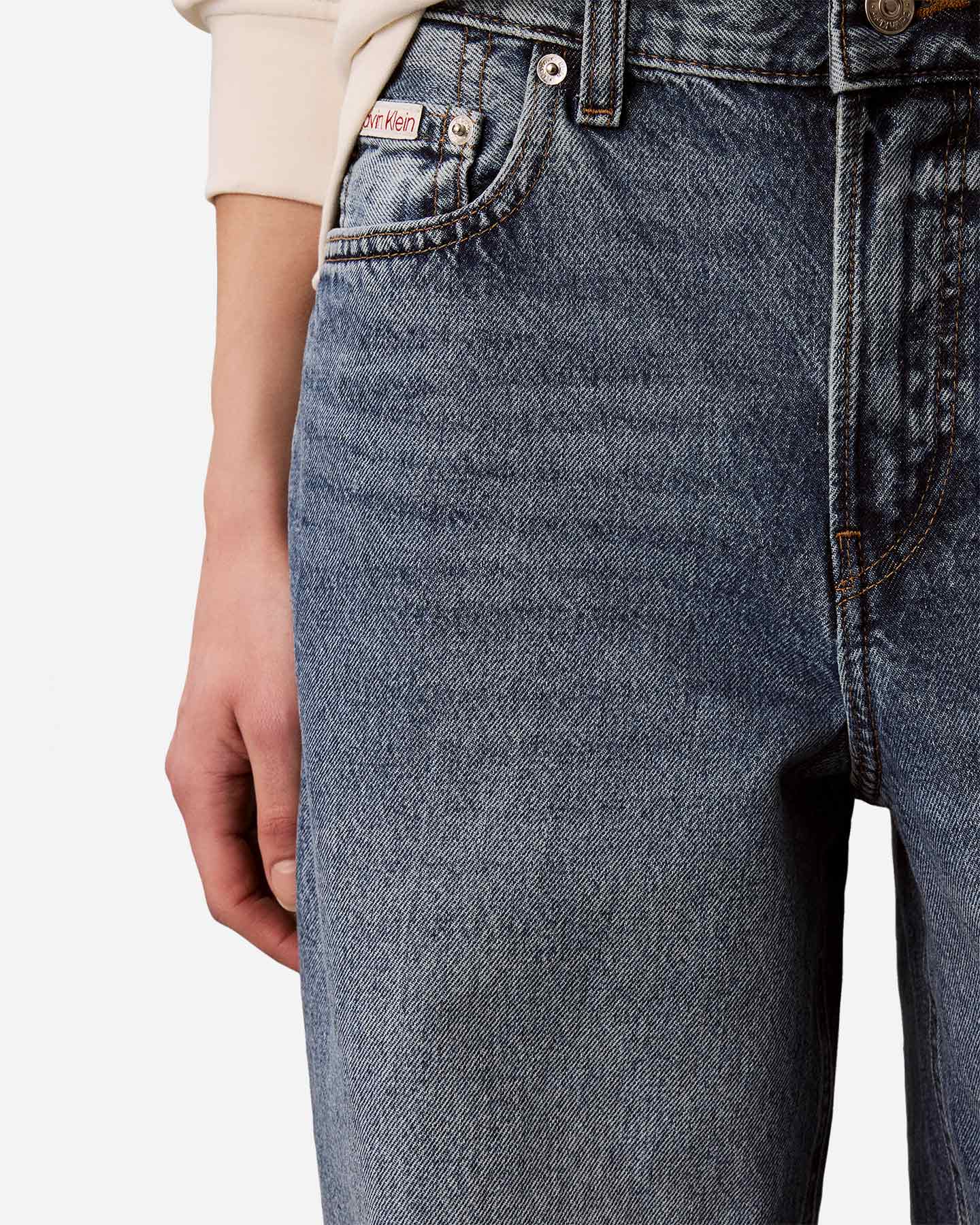 Jeans CALVIN KLEIN JEANS LOW RISE W - Denim - 4 | Cisalfa Sport