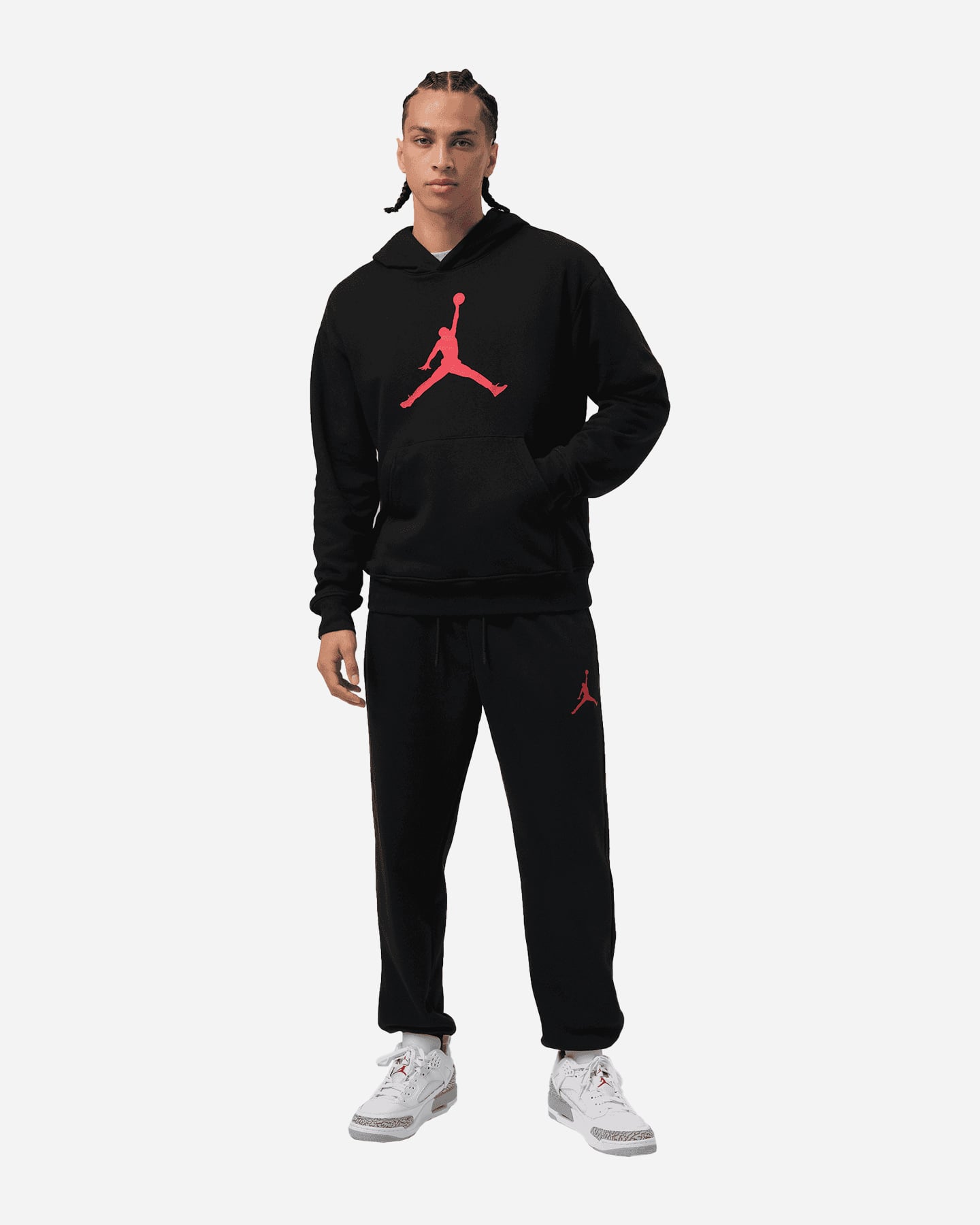 Felpa NIKE JORDAN BIG LOGO M - Nero - 2 | Cisalfa Sport