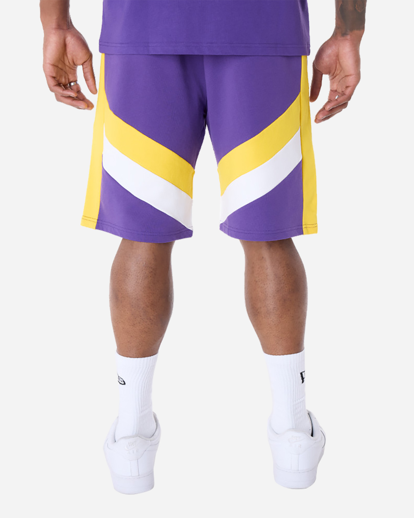 Shorts nba NEW ERA PANEL LAKERS M - Viola - 1 | Cisalfa Sport