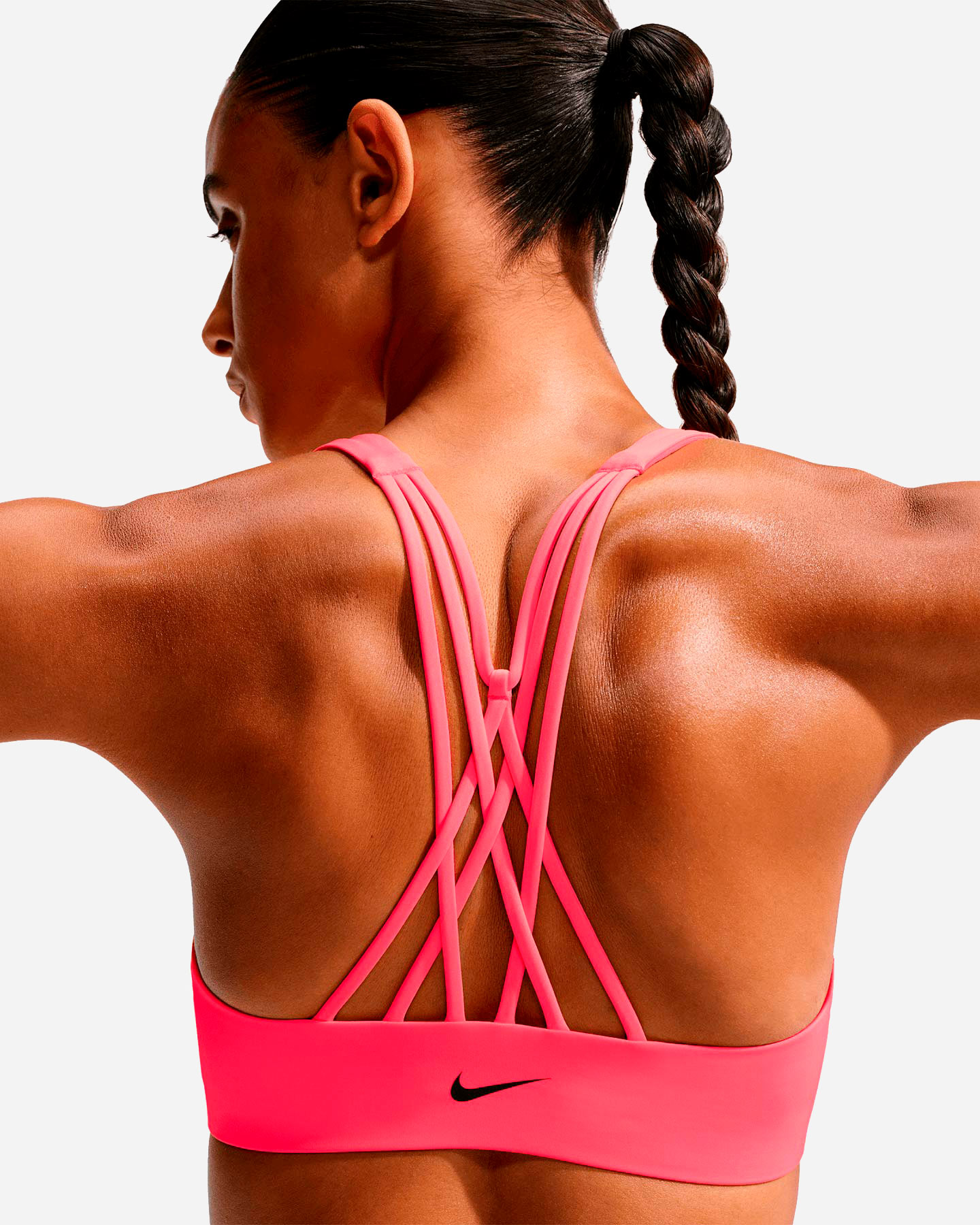 Bra training NIKE INDY STRAPPY W - Fucsia - 3 | Cisalfa Sport