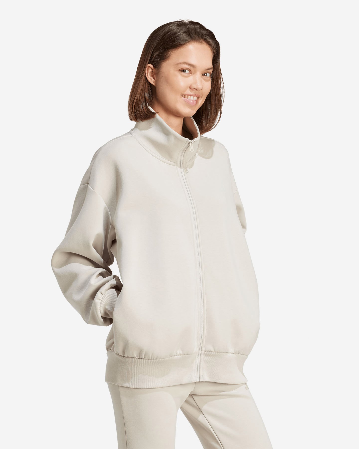 Felpa ADIDAS SZN W - Beige - 3 | Cisalfa Sport