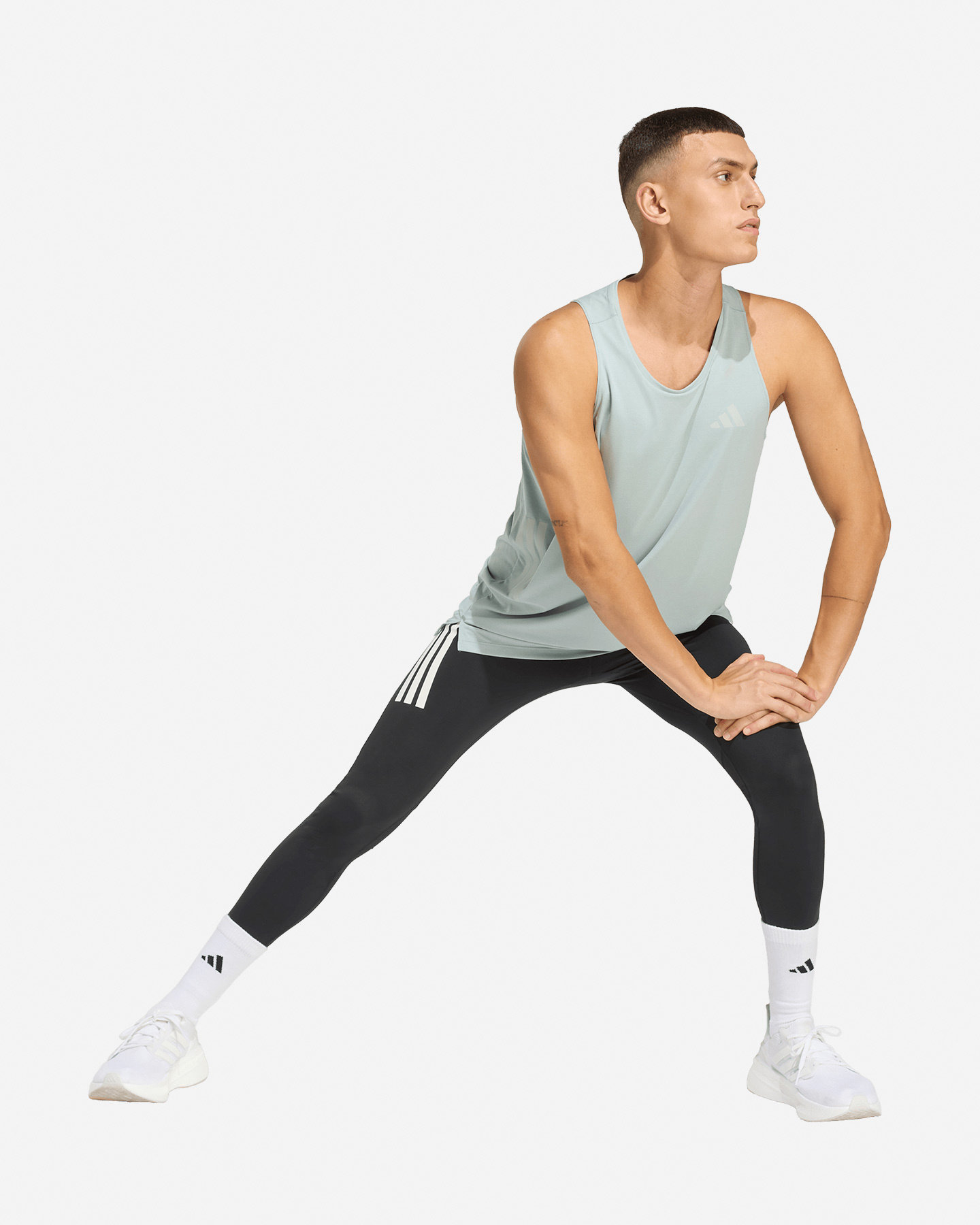 Canotta running ADIDAS ADI365 M - Grigio - 3 | Cisalfa Sport