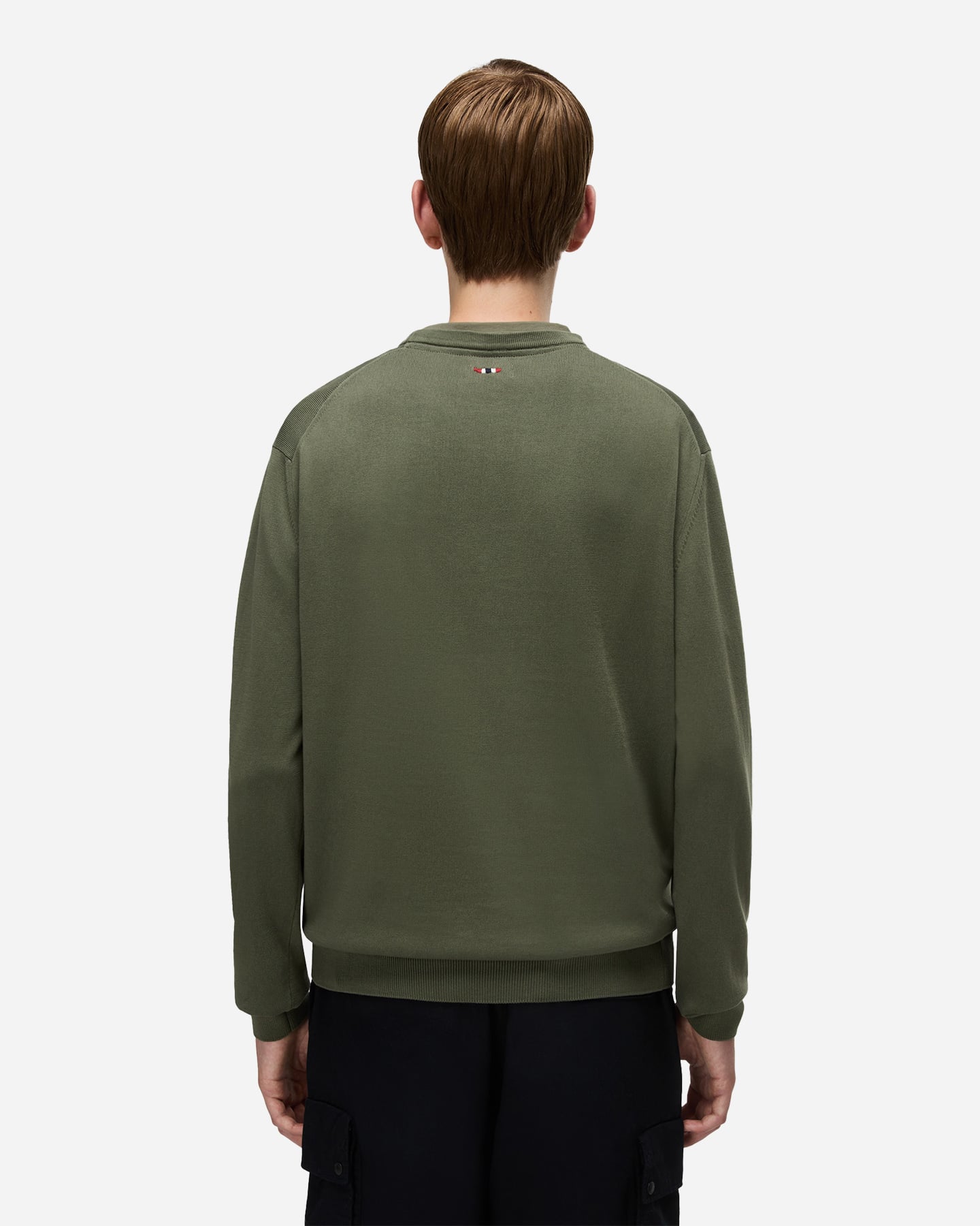 Maglione NAPAPIJRI SMALL LOGO M - Verde - 3 | Cisalfa Sport