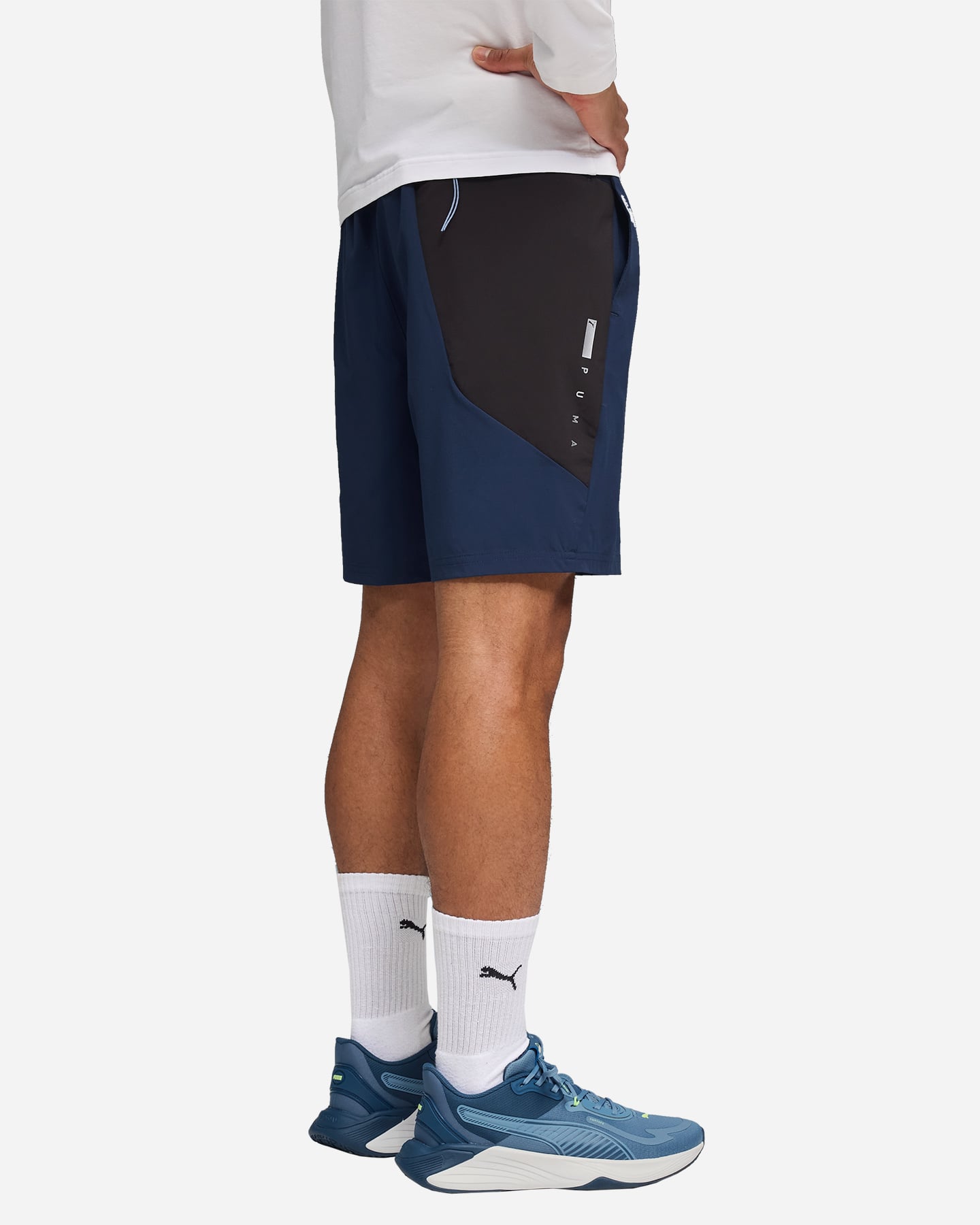 Pantalone training PUMA STRETCH TECH M - Blu - 3 | Cisalfa Sport