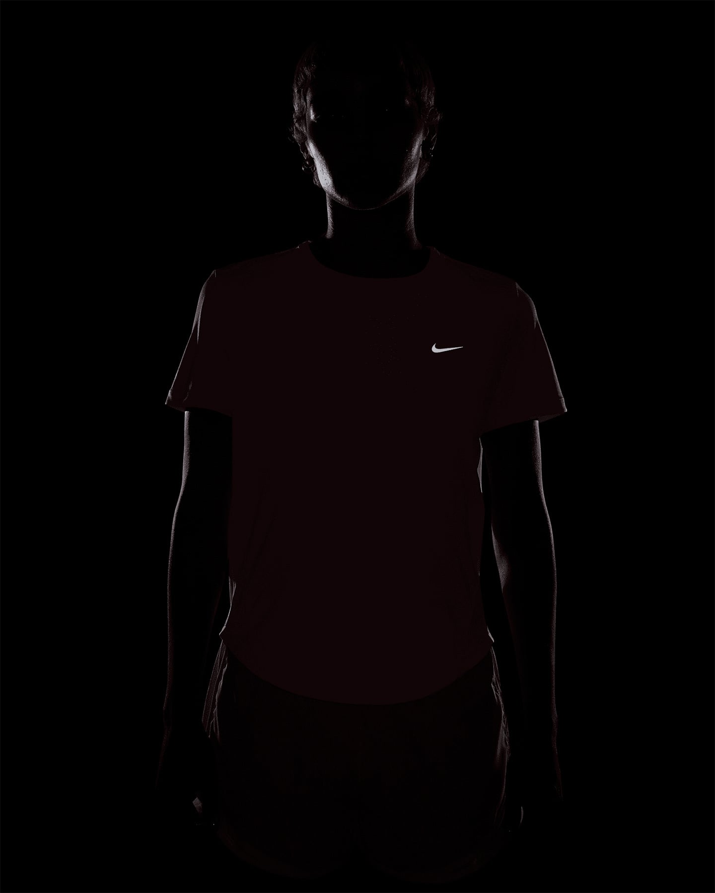 T-shirt running NIKE TEMPO W - Rosa - 3 | Cisalfa Sport
