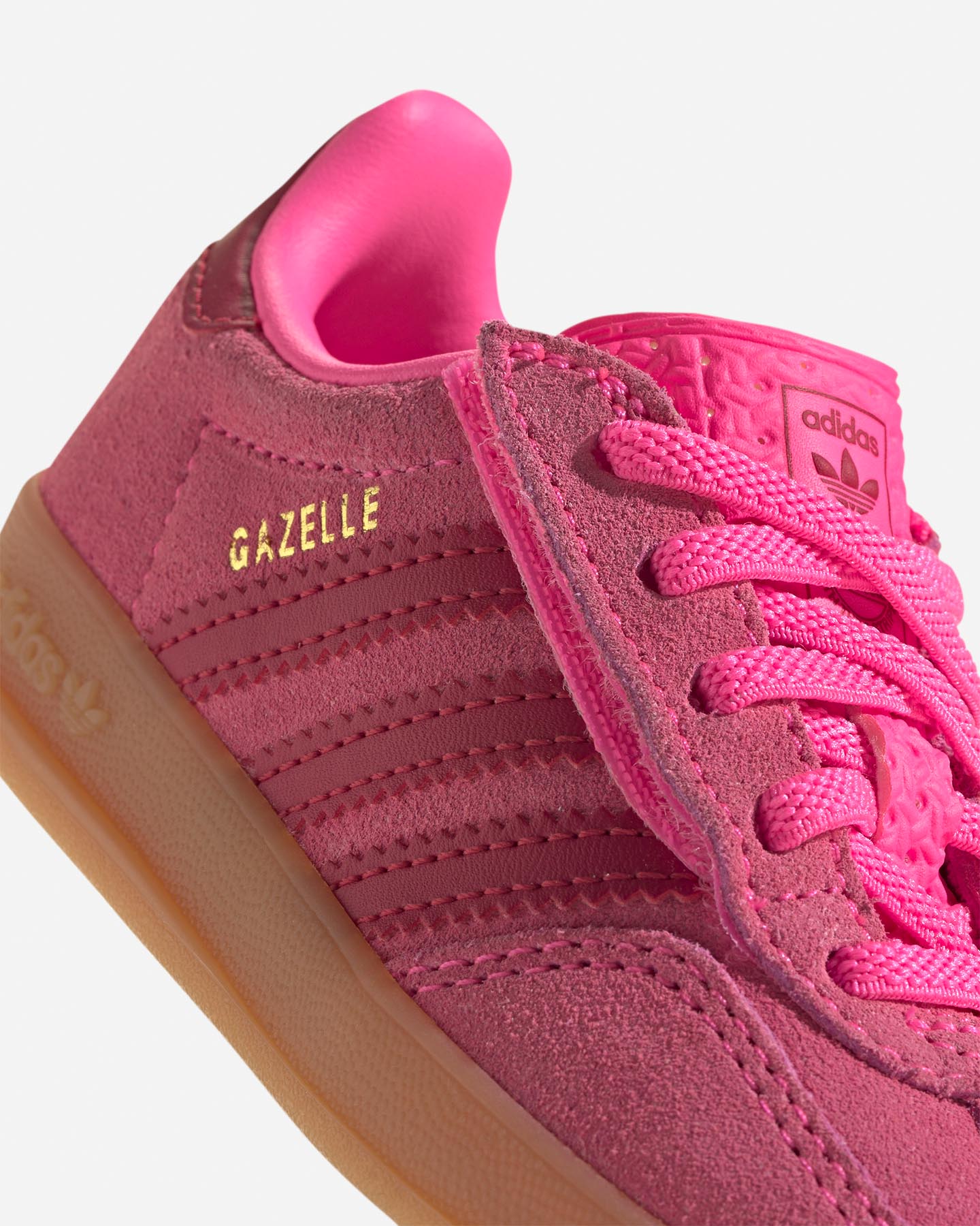 Scarpe sneakers ADIDAS GAZELLE INDOOR JR - Rosa - 5 | Cisalfa Sport