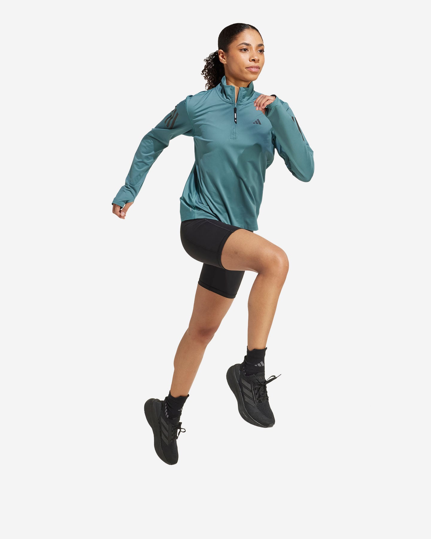 Maglia running ADIDAS OTR B W - Verde - 3 | Cisalfa Sport