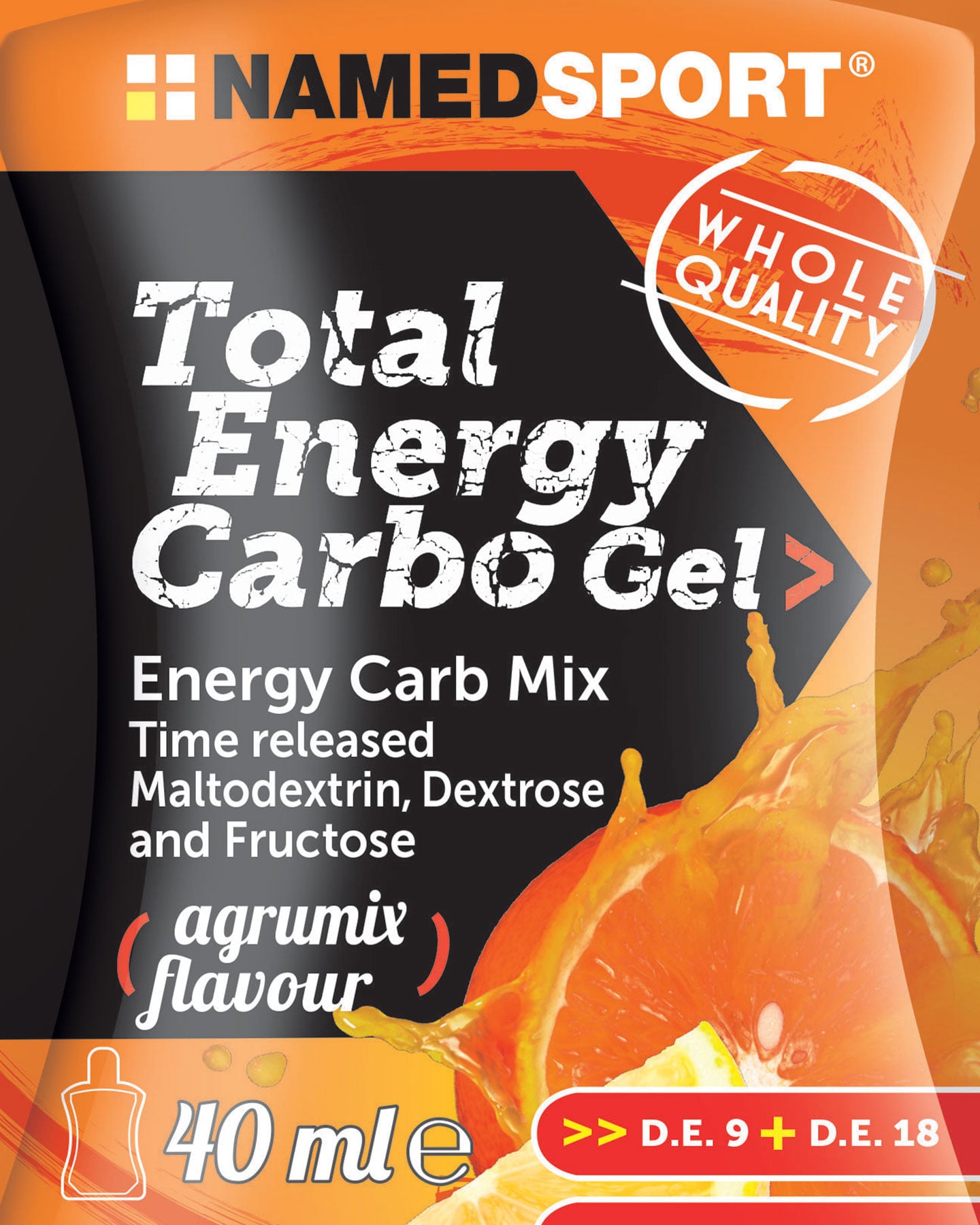 Gel energetico NAMED SPORT TOTAL ENERGY CARBO GEL 40 ML  - Color mix - 1 | Cisalfa Sport