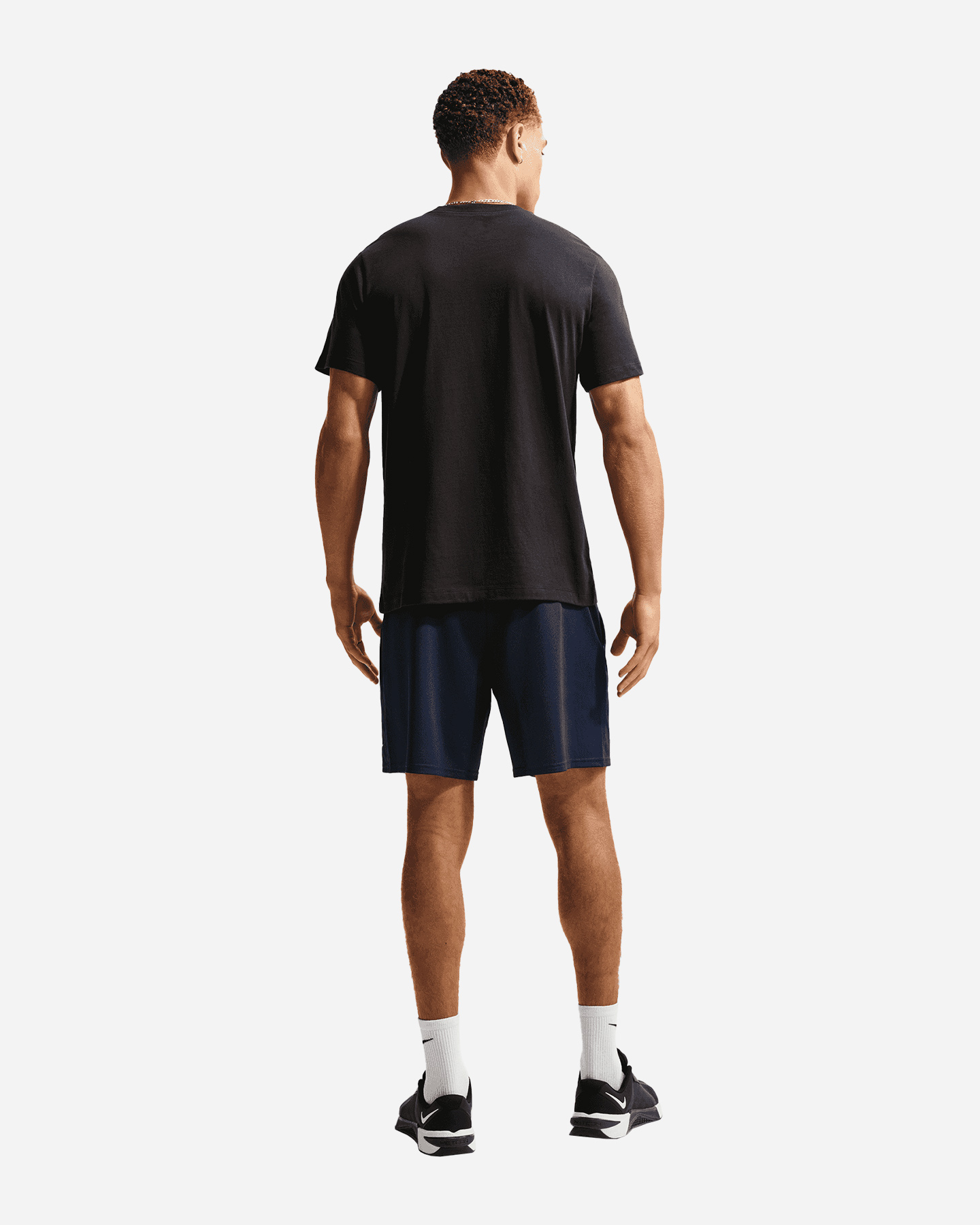 Pantalone training NIKE DRI FIT FLEX SMALL LOGO 7IN M - Nero - 3 | Cisalfa Sport