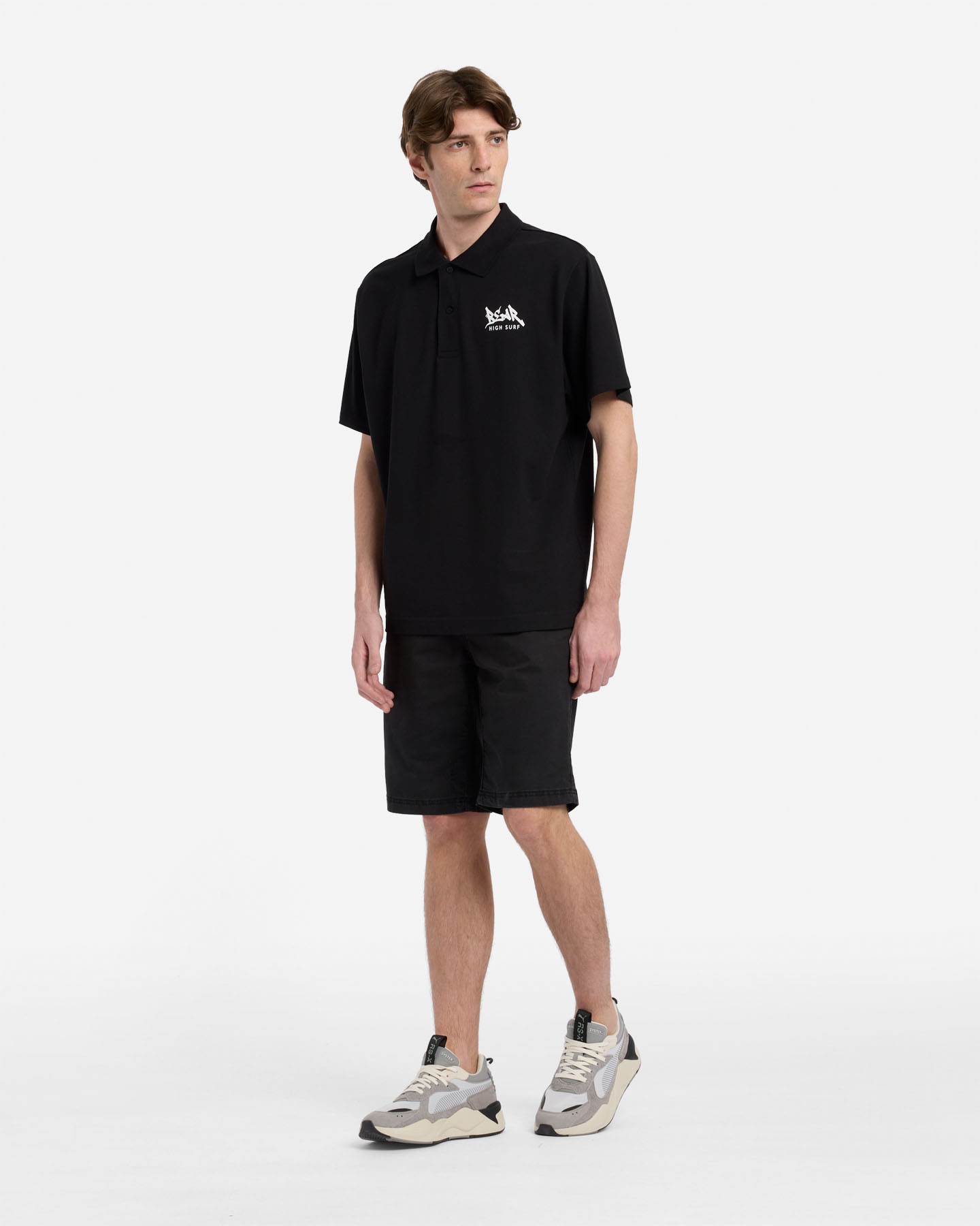 Polo BEAR ICONIC SURF M - Nero - 4 | Cisalfa Sport